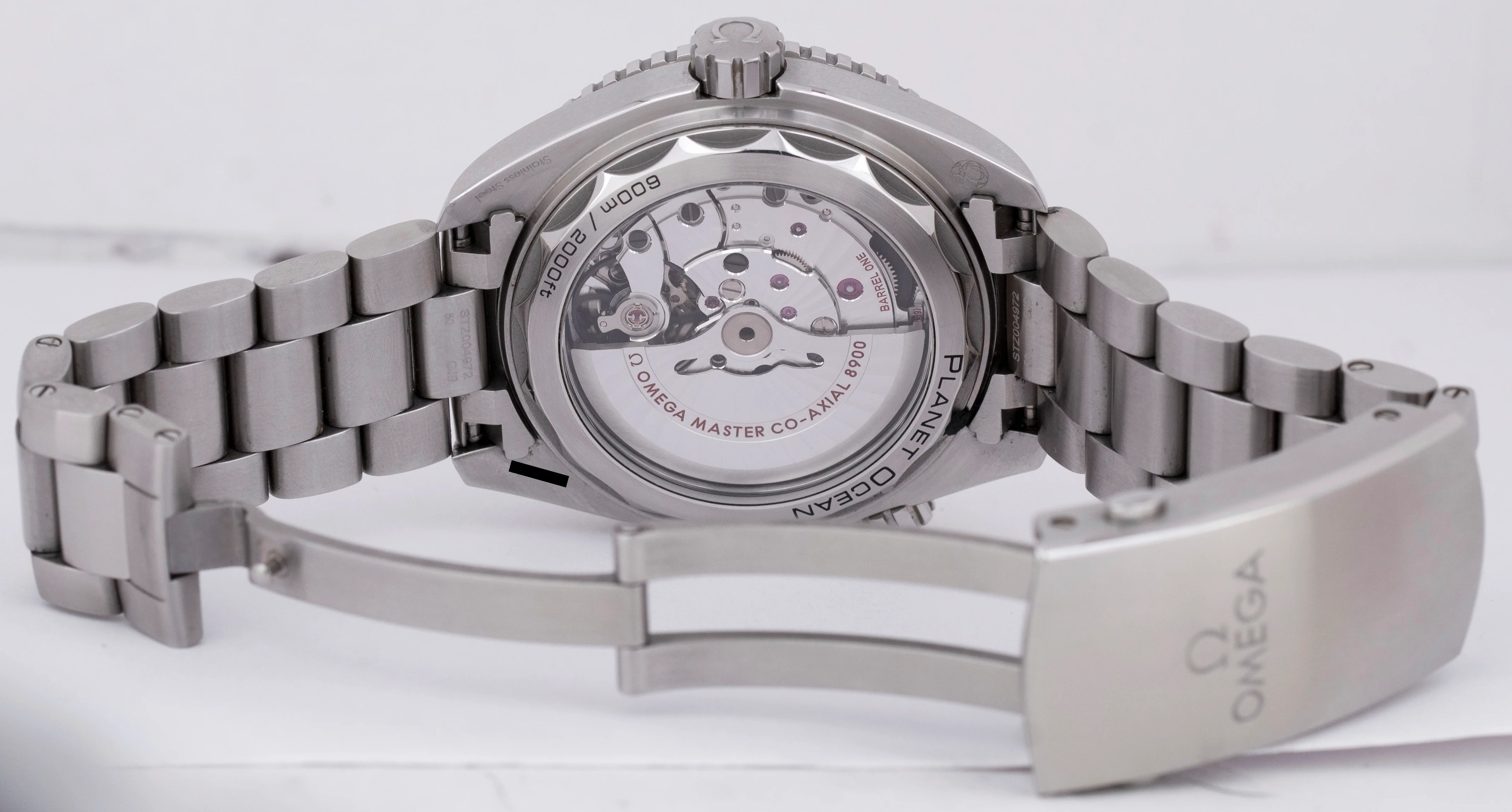 PAPERS Omega Seamaster Planet Ocean WHITE Orange 43mm 215.30.44.21.04.001 BOX - Image 8