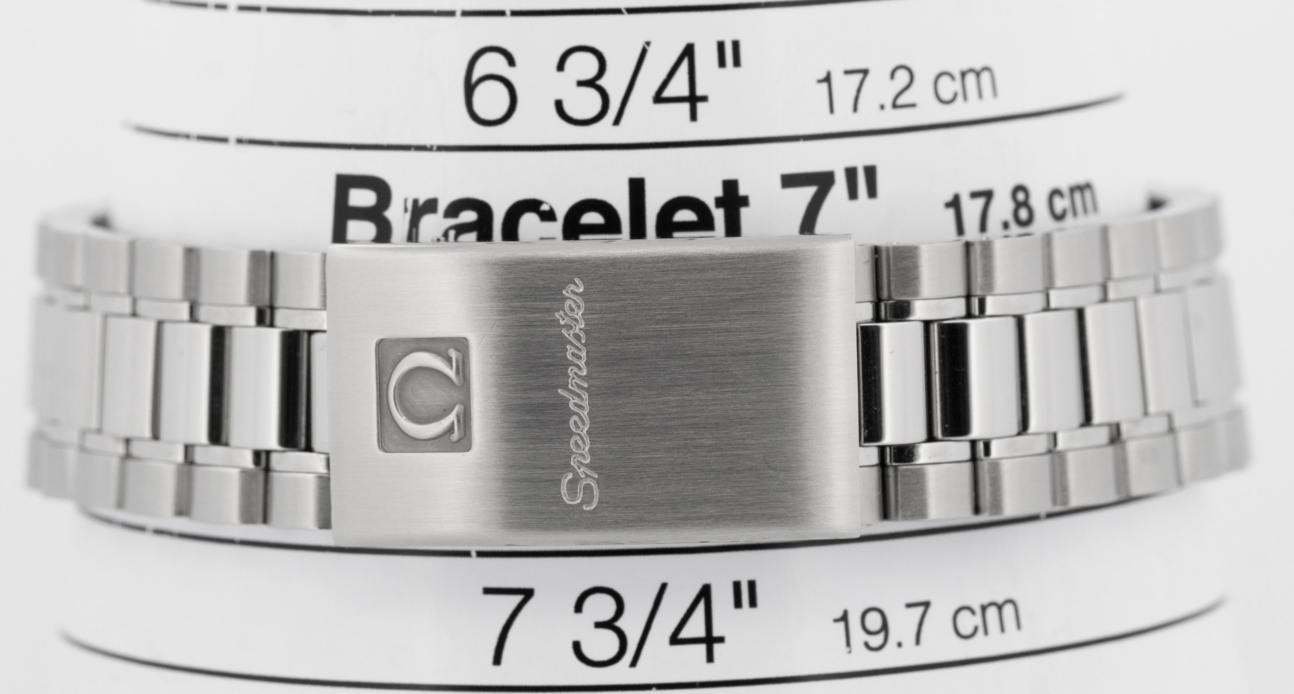 PAPERS Omega Speedmaster MARUI Reduced 39mm Black White Panda Steel 3510.21 - Image 10