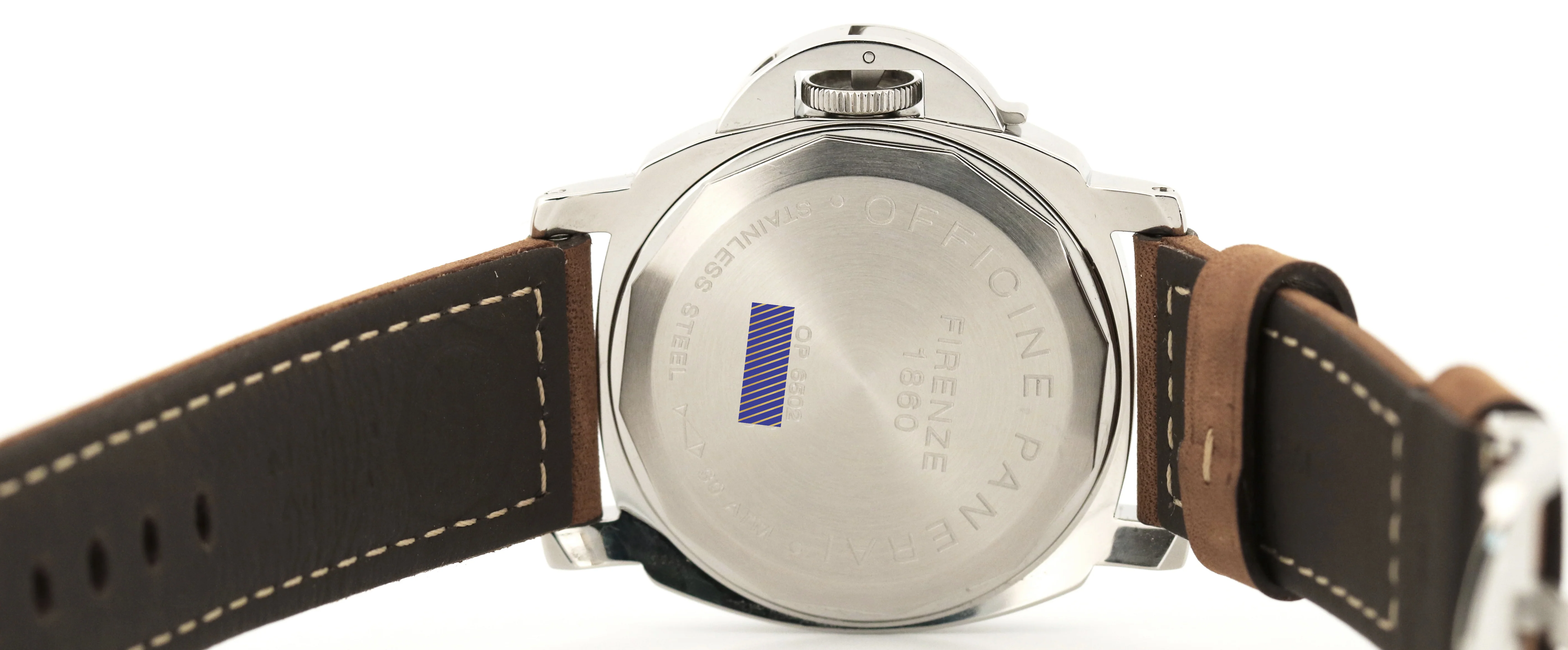 PAPERS Panerai Luminor Marina PAM00001 Steel Tritium A-SERIAL 44mm PAM 1 BOX - Image 8
