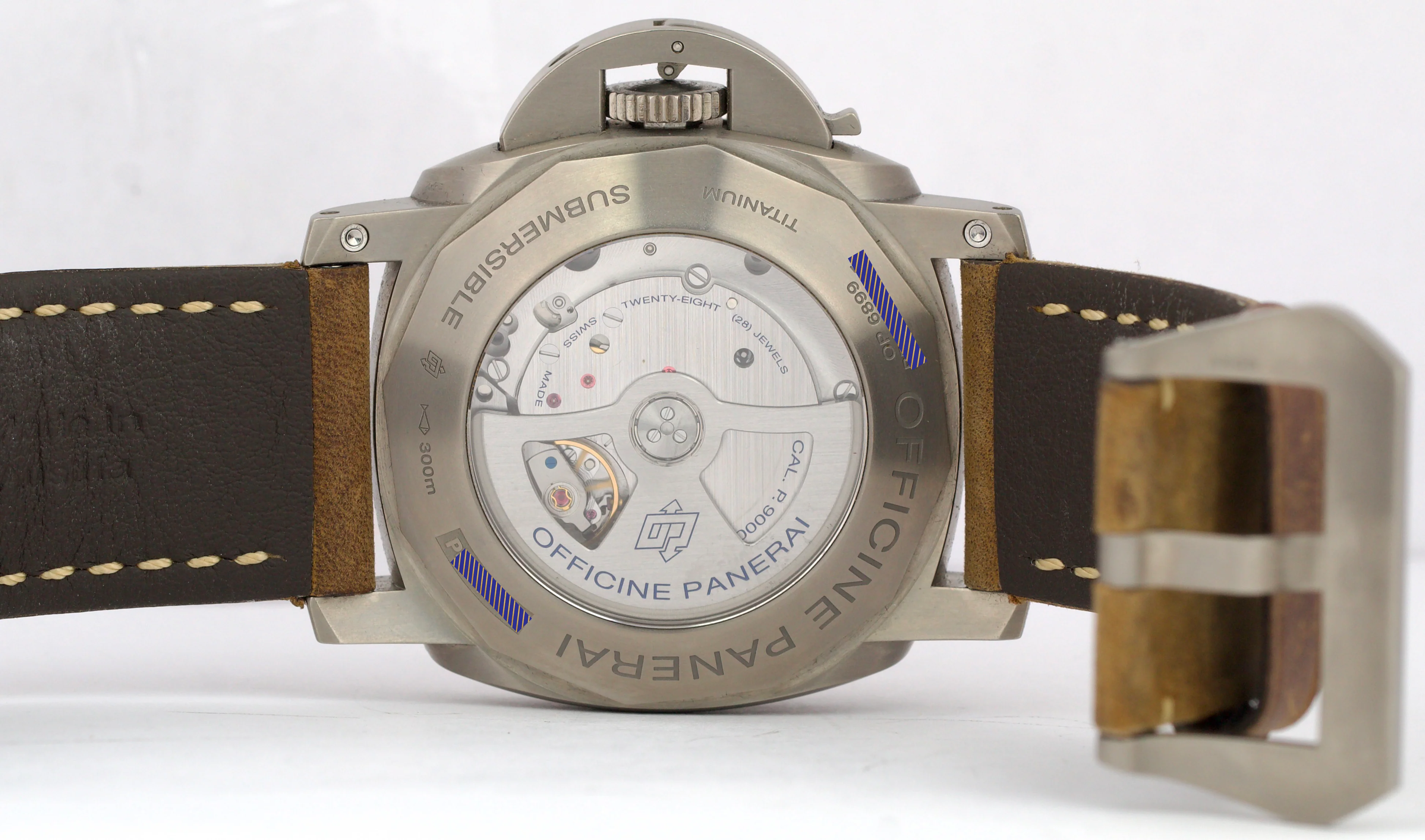 PAPERS Panerai Luminor Submersible PAM 305 Titanium Leather 47mm PAM00305 BOX - Image 9