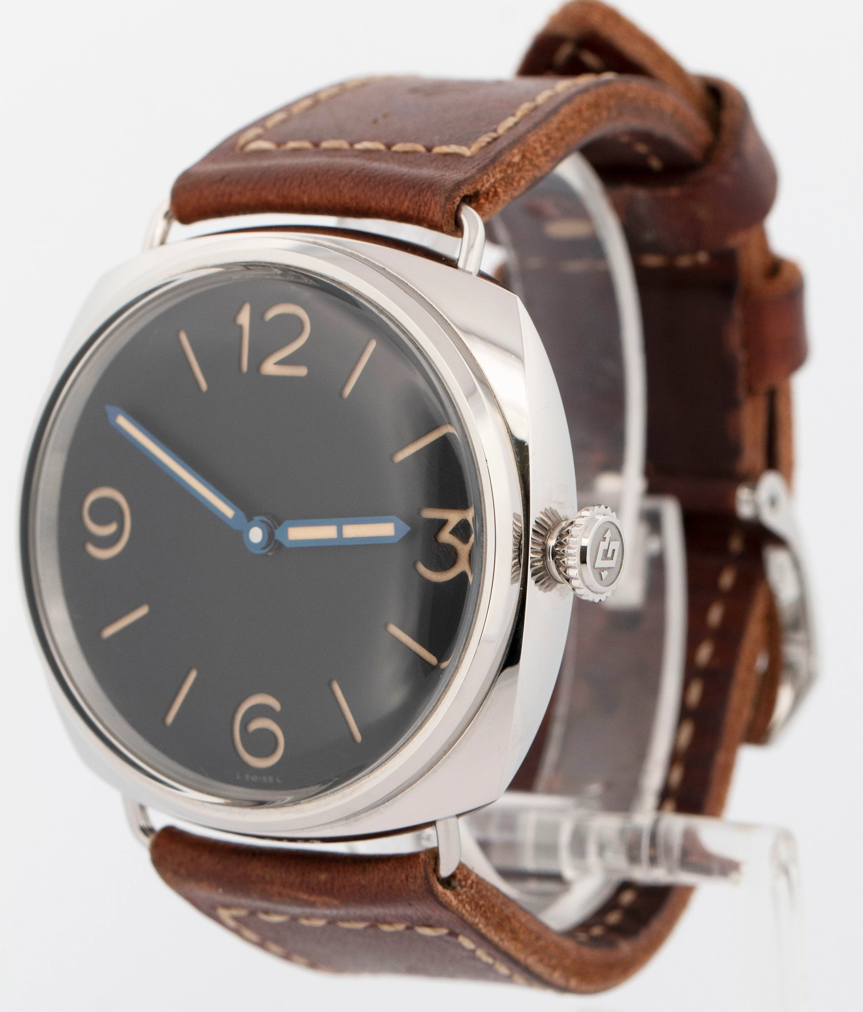 PAPERS Panerai Radiomir 3 Days 47mm Acciaio Anonimo Steel Watch PAM00721 BOX - Image 4