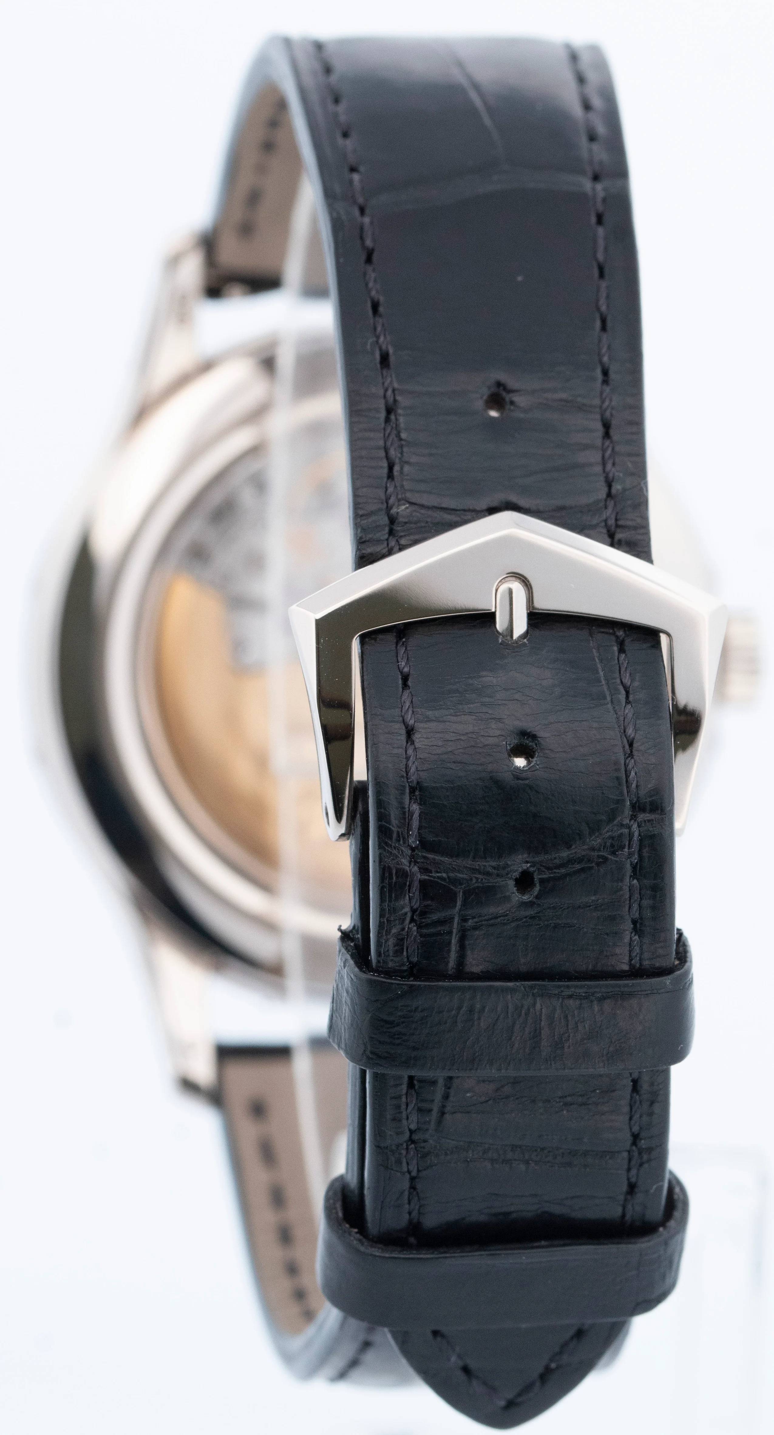 PAPERS Patek Philippe Annual Calendar BLUE 18K White Gold 40mm 5205G Watch BOX - Image 5