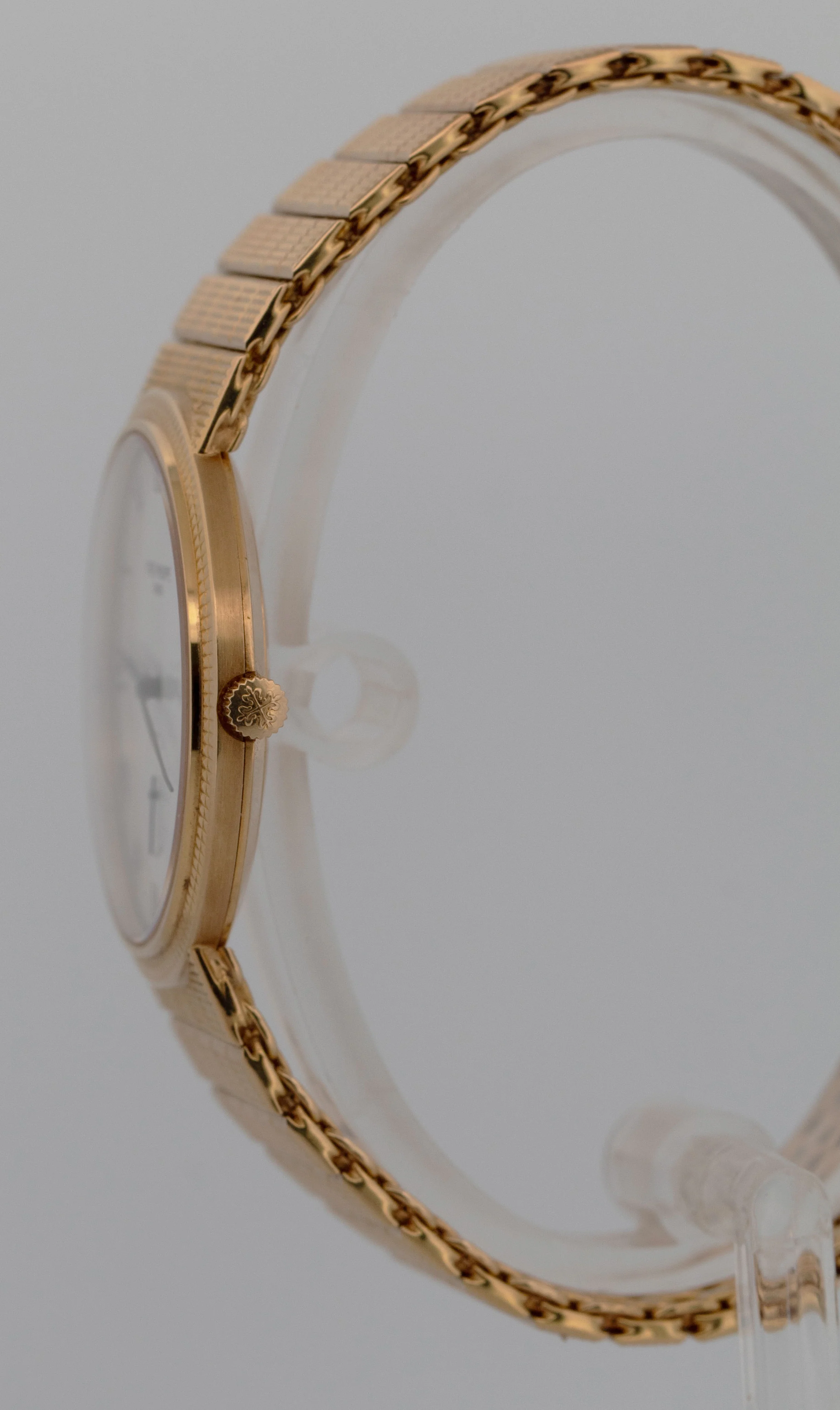 PAPERS Patek Philippe Calatrava 3919/010 White Roman 18K Gold 33mm Watch BOX - Image 4