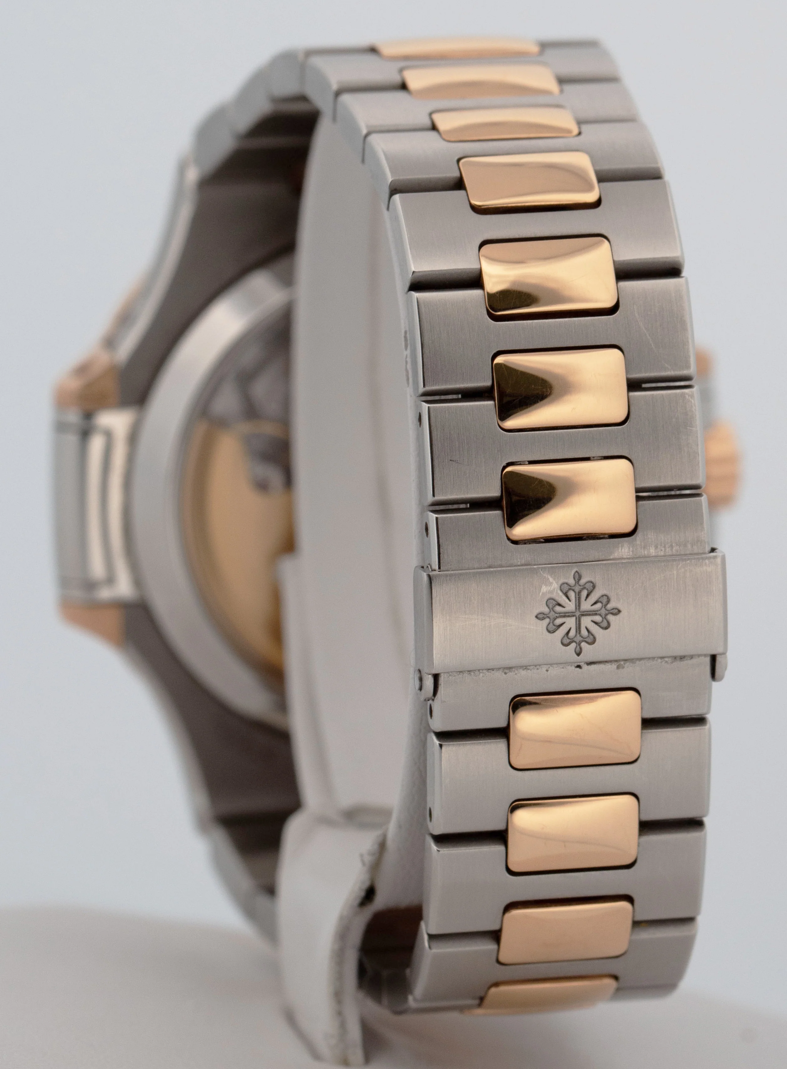 PAPERS Patek Philippe Nautilus 40.5mm Chronograph 18K Two-Tone Blue 5980/1AR BOX - Image 7