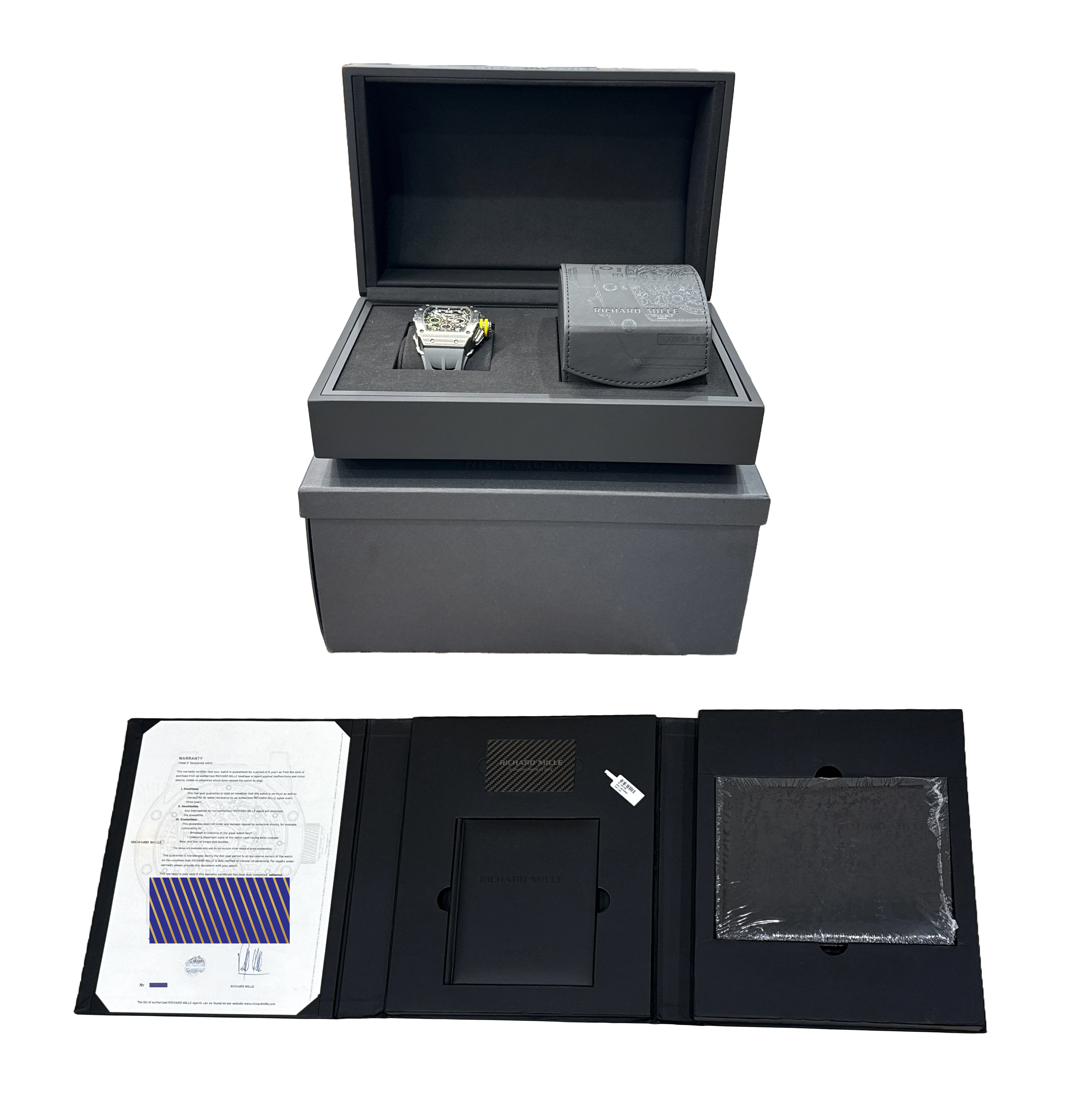 PAPERS Richard Mille RM 11-03 Titanium Flyback 50mm Chronograph RM11-03Ti BOX - Image 2