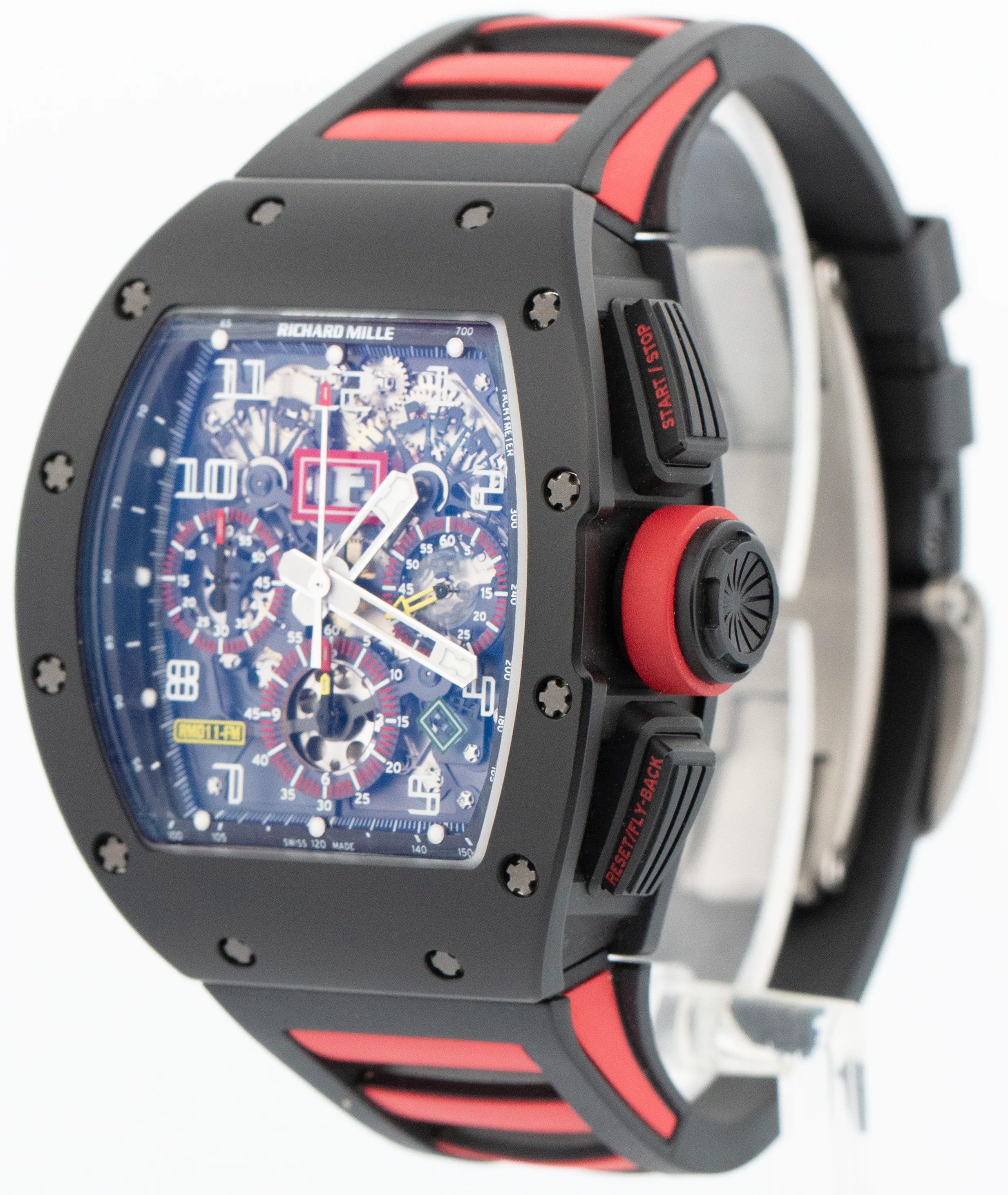 PAPERS Richard Mille RM11-FM FELIPE MASSA Black Carbon RM011-FM AL CA Watch BOX - Image 3