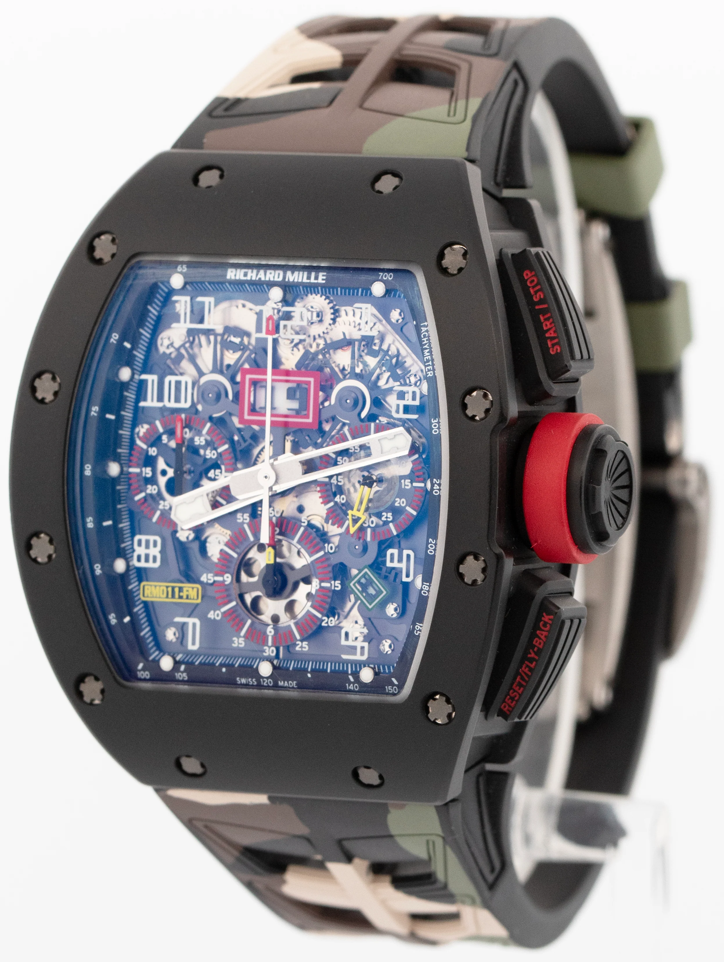 PAPERS Richard Mille RM11-FM FELIPE MASSA Black Carbon RM011-FM AL CA Watch BOX - Image 3