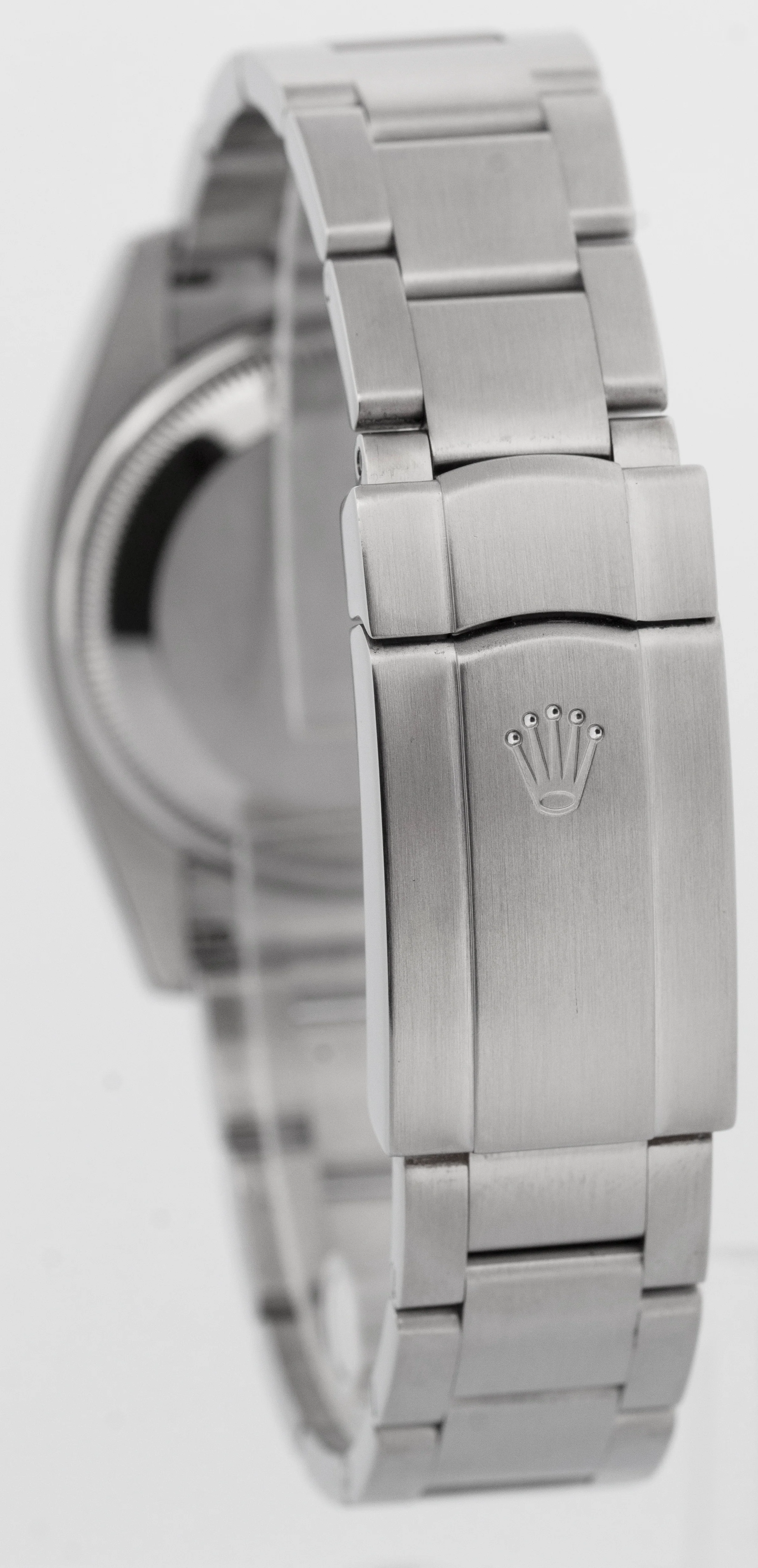 PAPERS Rolex Air-King BLUE 3-6-9 Stainless Steel 34mm Oyster Watch 114200 BOX - Image 5