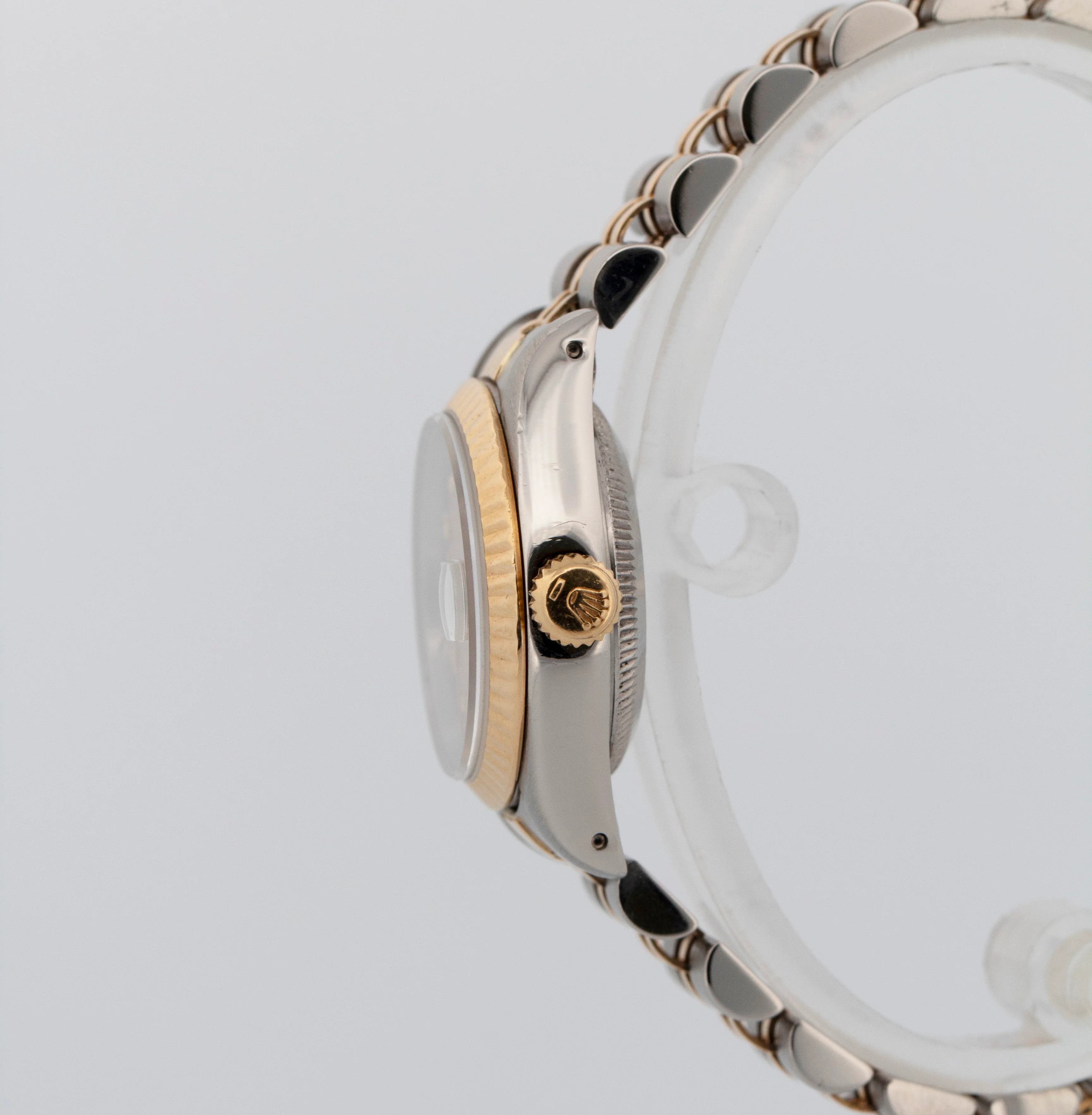PAPERS Rolex DateJust 26mm PINBALL Champagne 18K Gold JUBILEE 69173 Watch BOX - Image 3