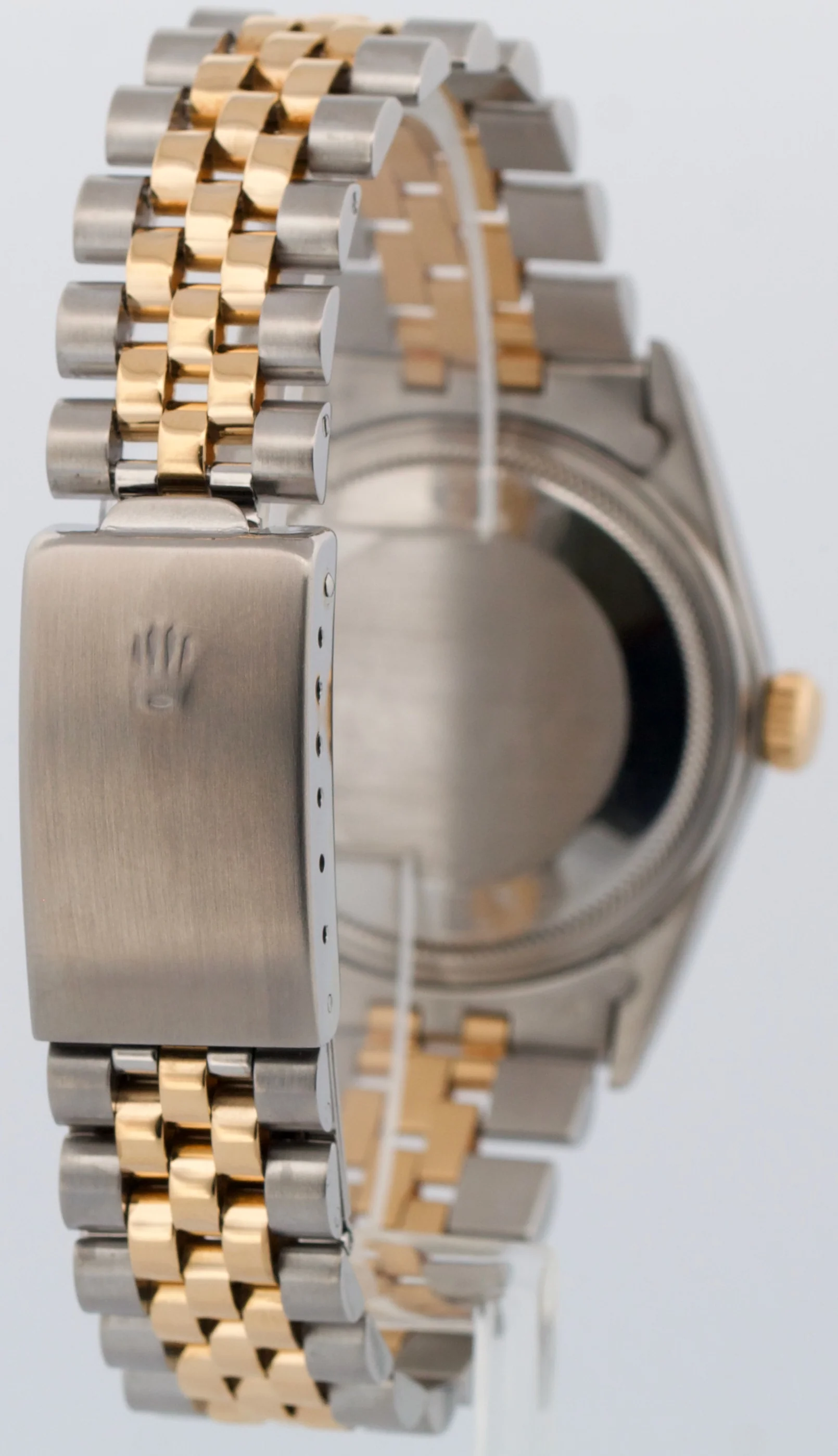 PAPERS Rolex DateJust 36mm BLUE Two-Tone 18K Yellow Gold Steel JUBILEE 16013 BOX - Image 6