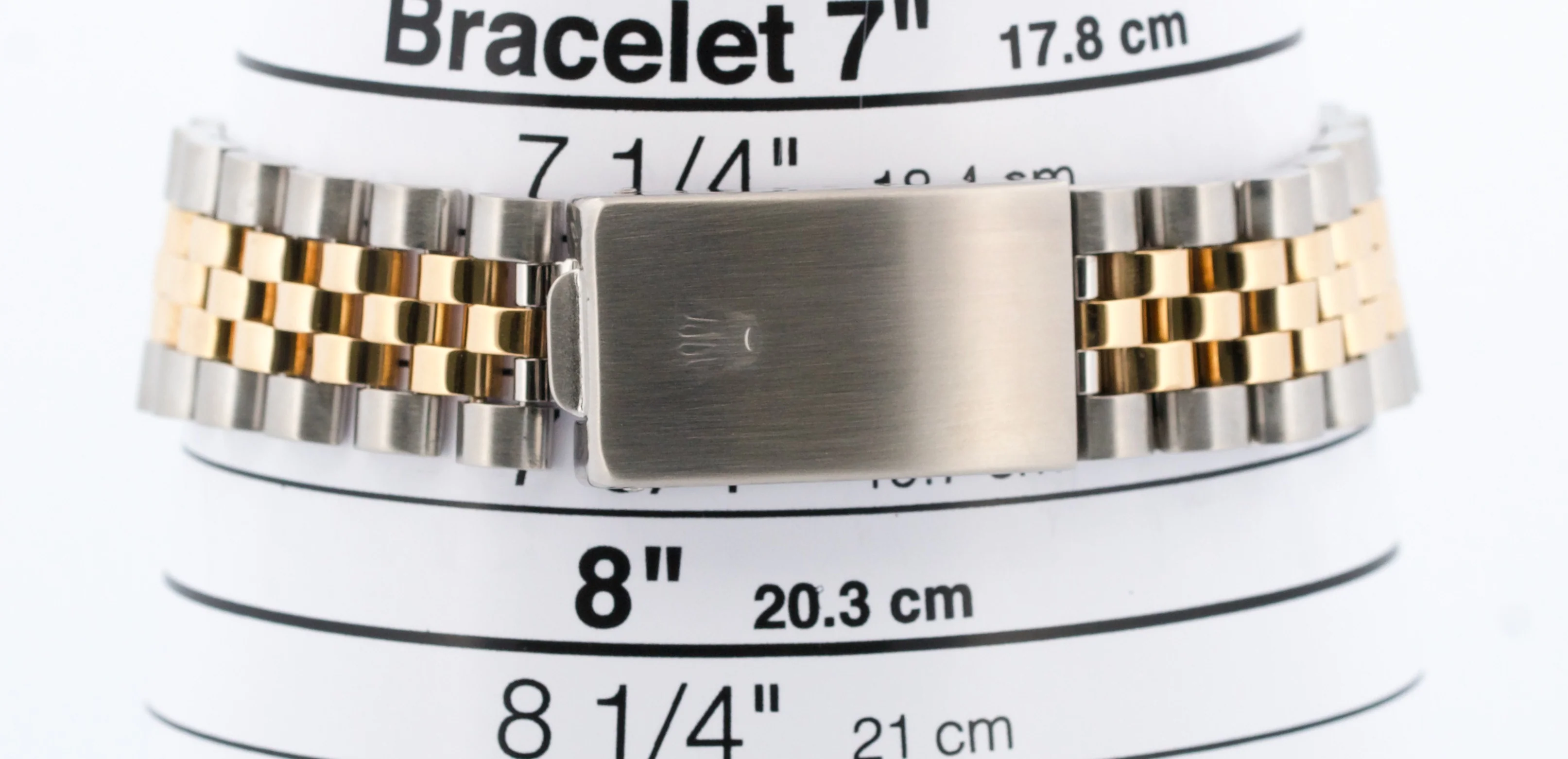 PAPERS Rolex DateJust 36mm BLUE Two-Tone 18K Yellow Gold Steel JUBILEE 16013 BOX - Image 7