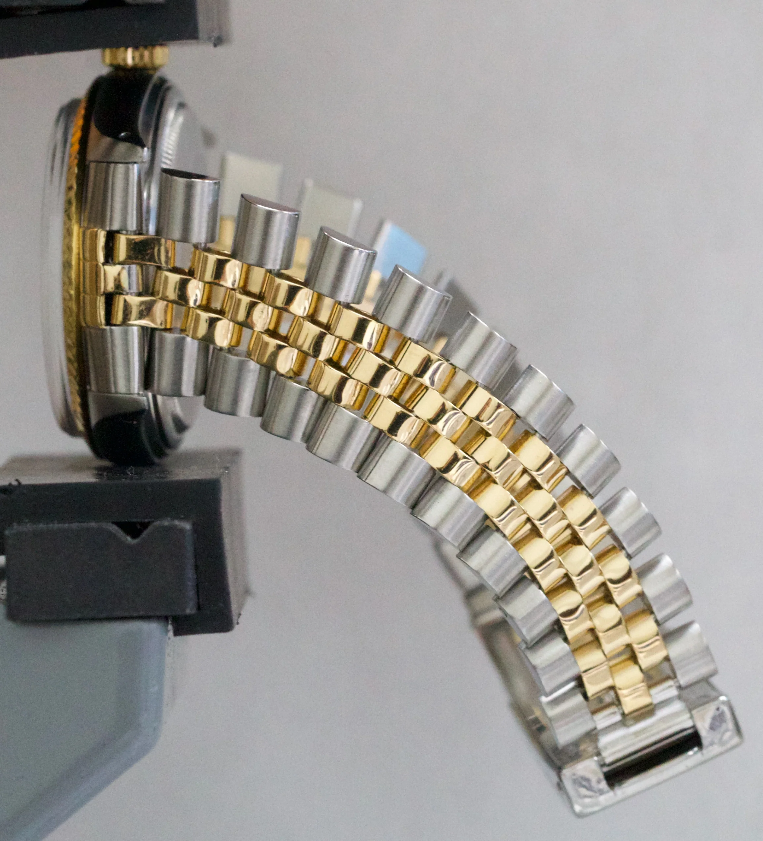 PAPERS Rolex DateJust 36mm BLUE Two-Tone 18K Yellow Gold Steel JUBILEE 16013 BOX - Image 8