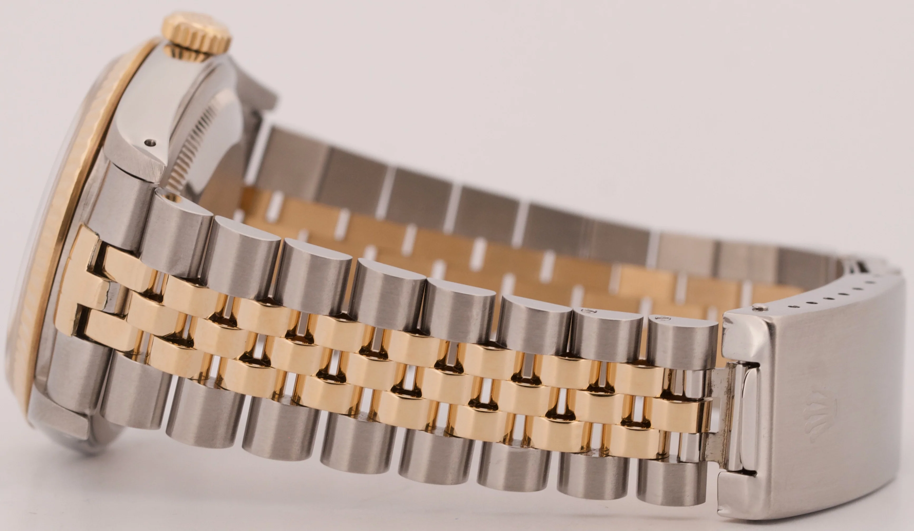 PAPERS Rolex DateJust 36mm CHAMPAGNE TAPESTRY 18K Gold Steel JUBILEE 16233 BOX - Image 7