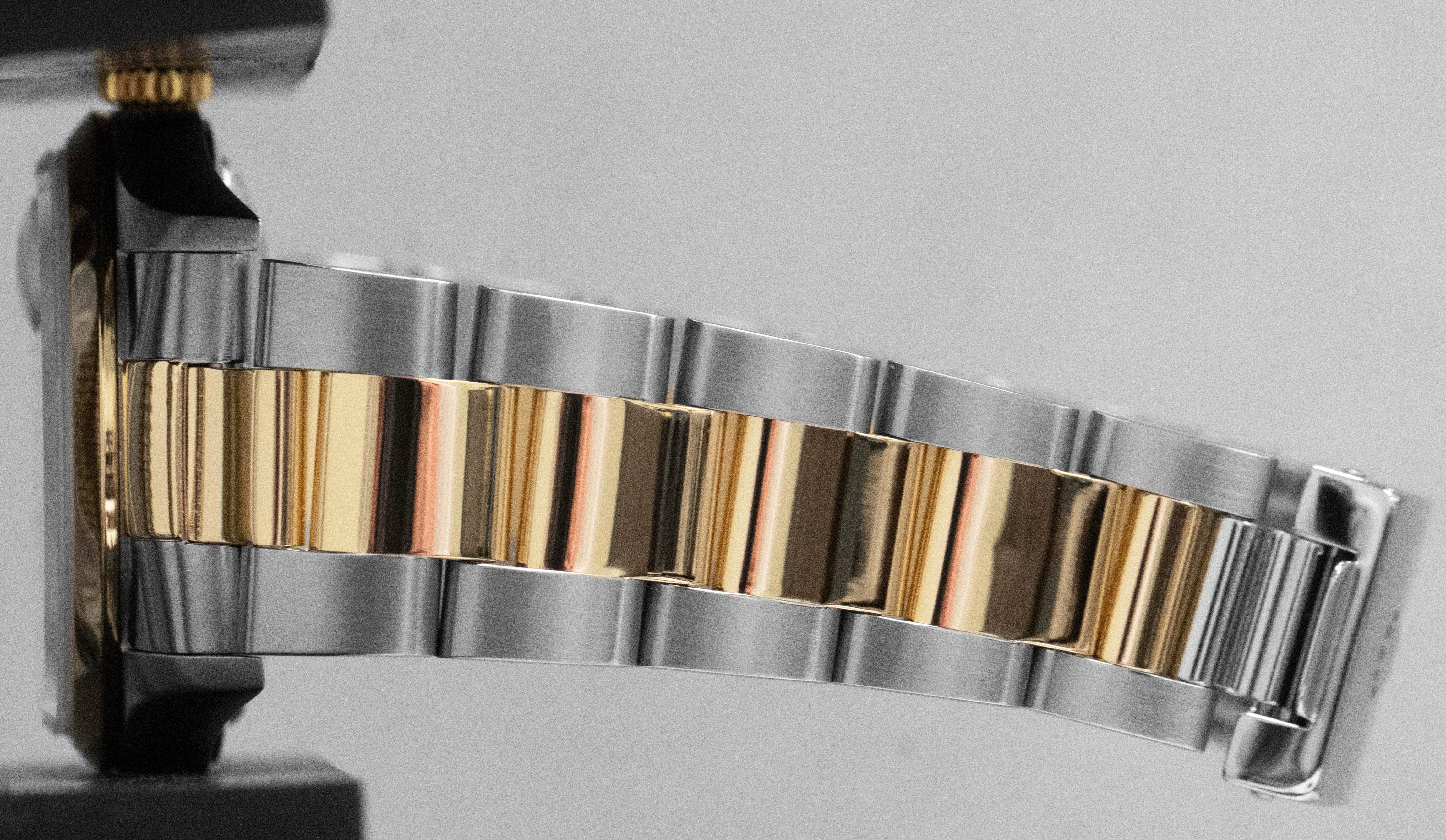 PAPERS Rolex DateJust 36mm Champagne Two-Tone 18K Gold Oyster 16203 Watch BOX - Image 10