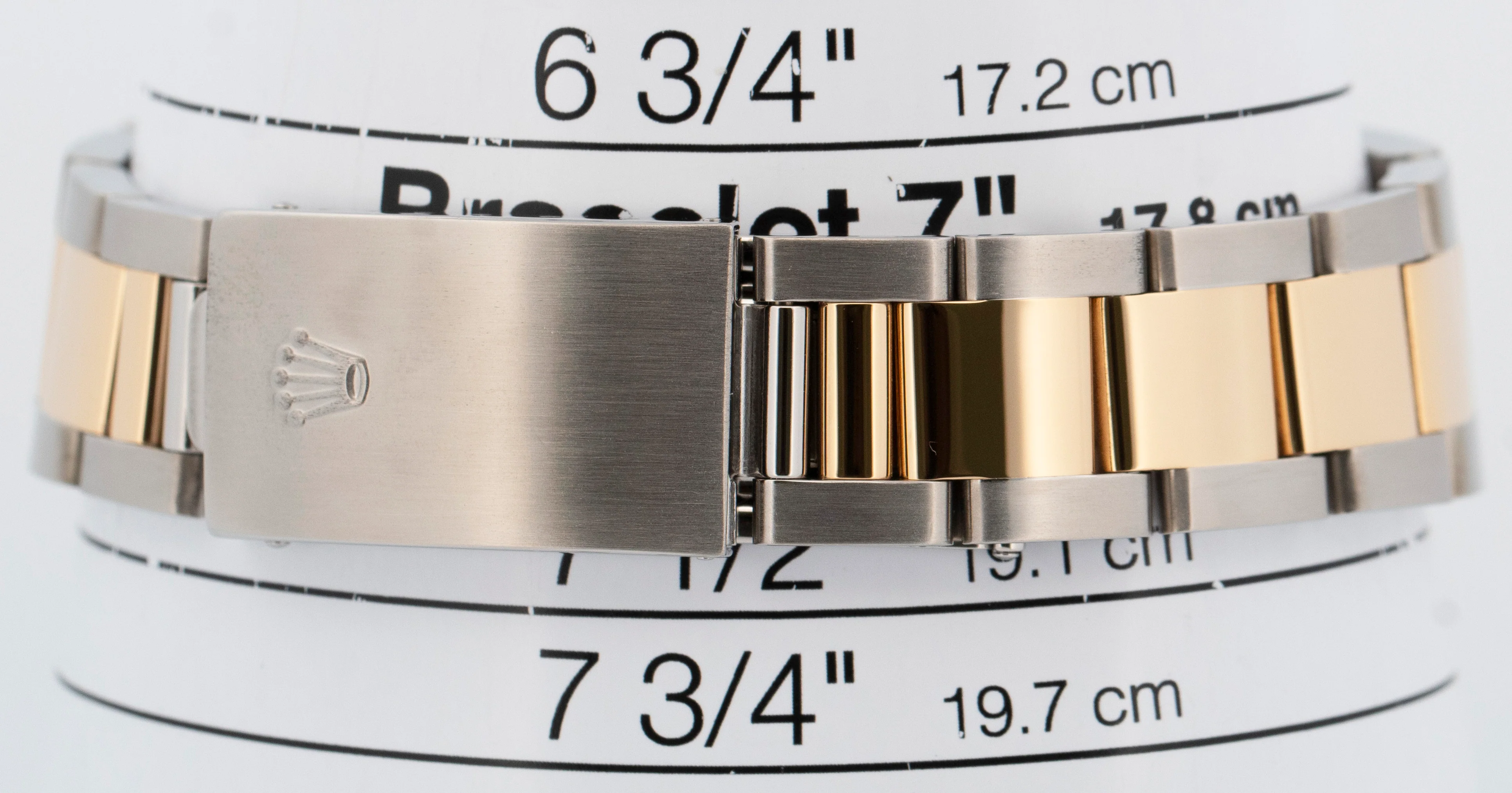 PAPERS Rolex DateJust 36mm Champagne Two-Tone 18K Gold Oyster 16203 Watch BOX - Image 9