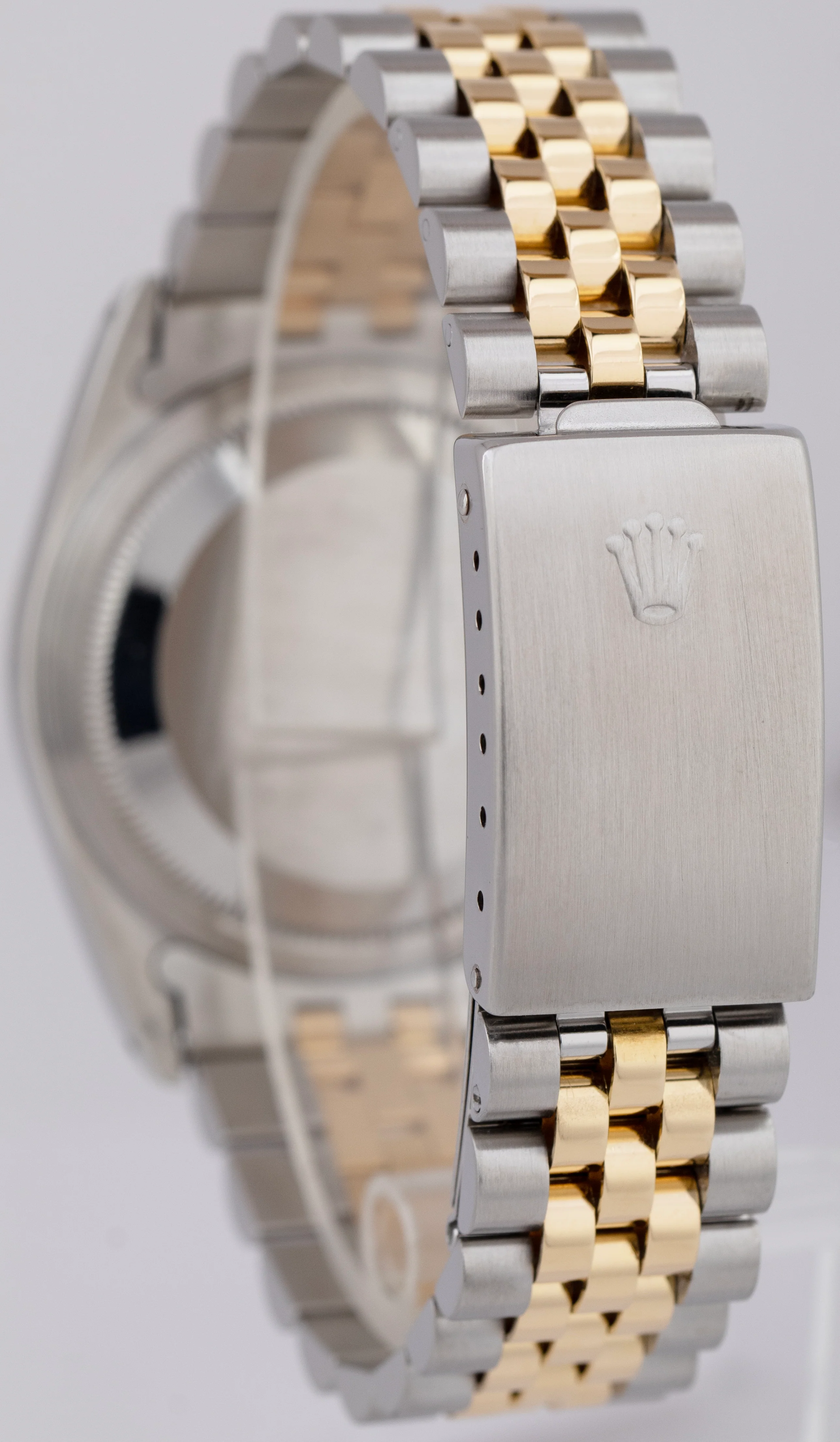PAPERS Rolex DateJust 36mm PAPERS Silver Yellow Gold Stainless Watch 16233 BOX - Image 5