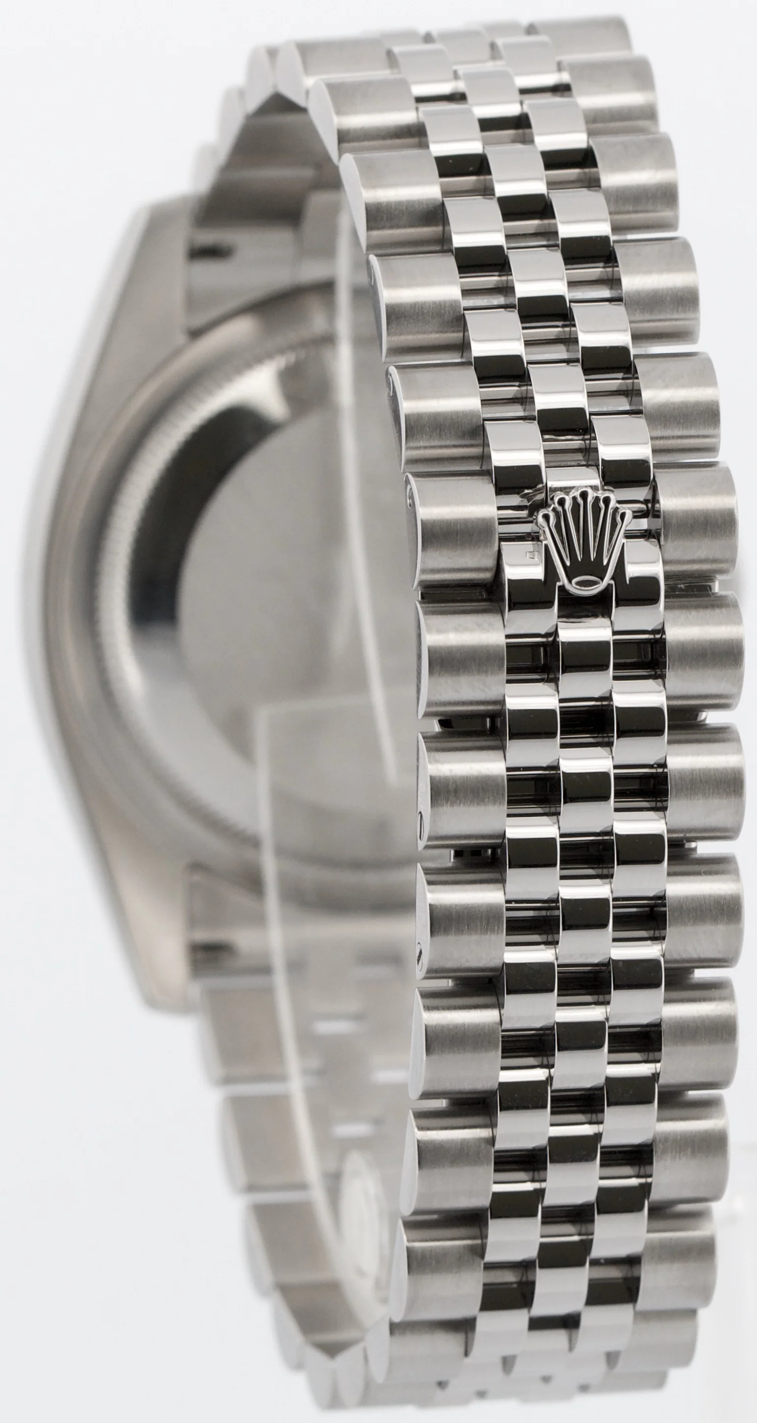 PAPERS Rolex DateJust 36mm SILVER ROMAN 18K Gold Steel JUBILEE 18K 116234 BOX - Image 5