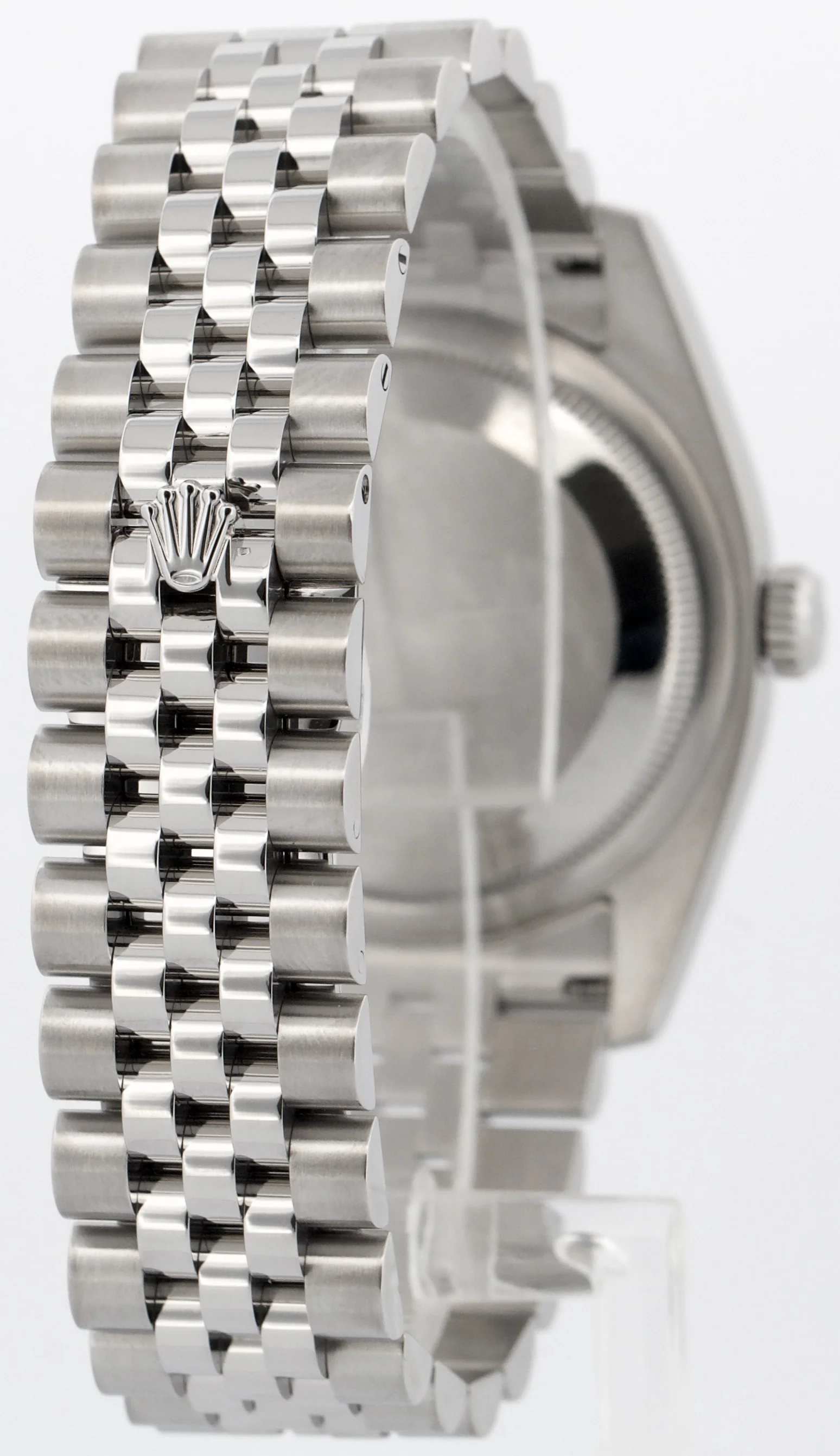 PAPERS Rolex DateJust 36mm SILVER ROMAN 18K Gold Steel JUBILEE 18K 116234 BOX - Image 6