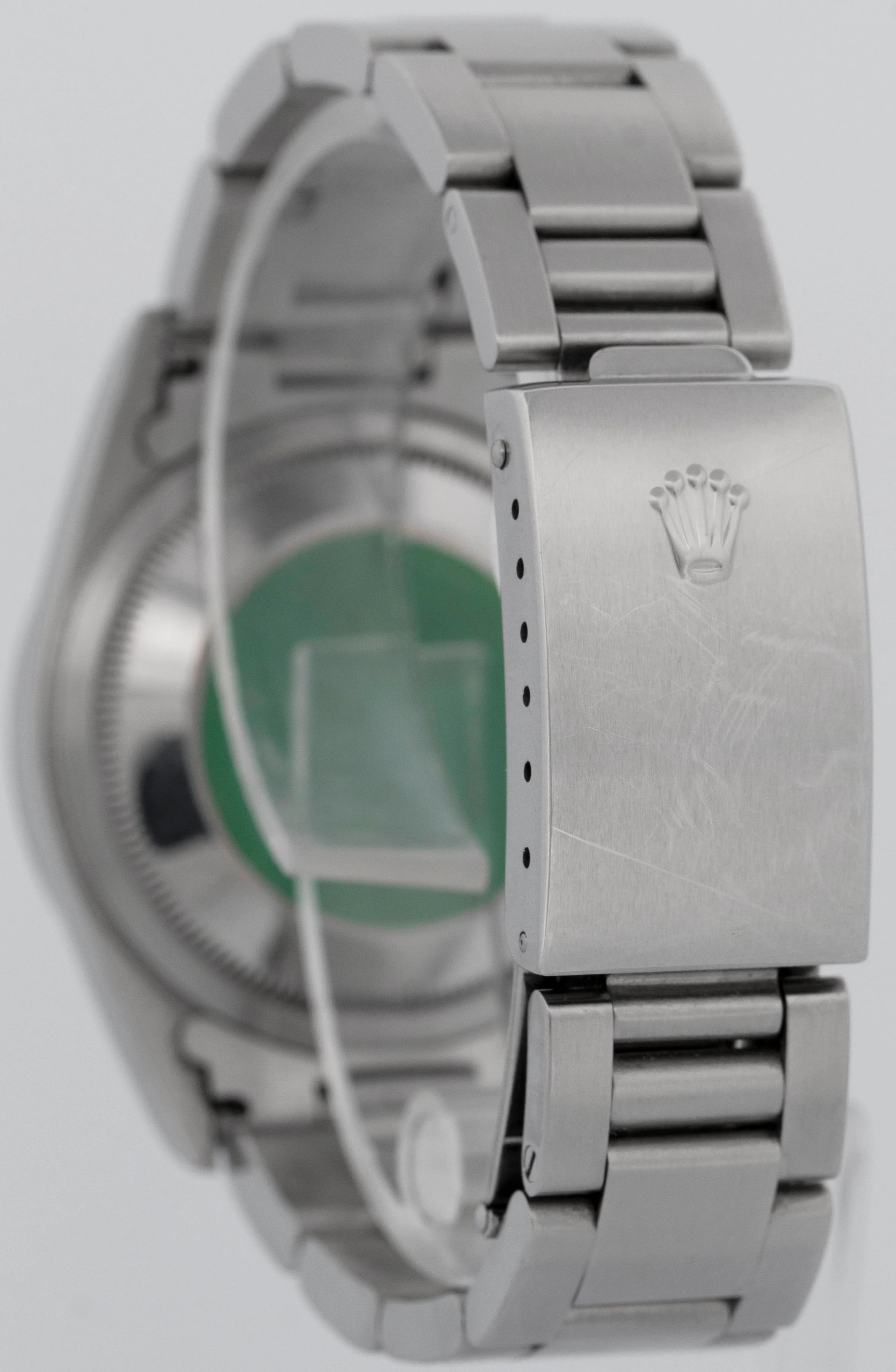 PAPERS Rolex DateJust 36mm SODALITE DIAMOND Watch Stainless Steel 16200 BOX - Image 6