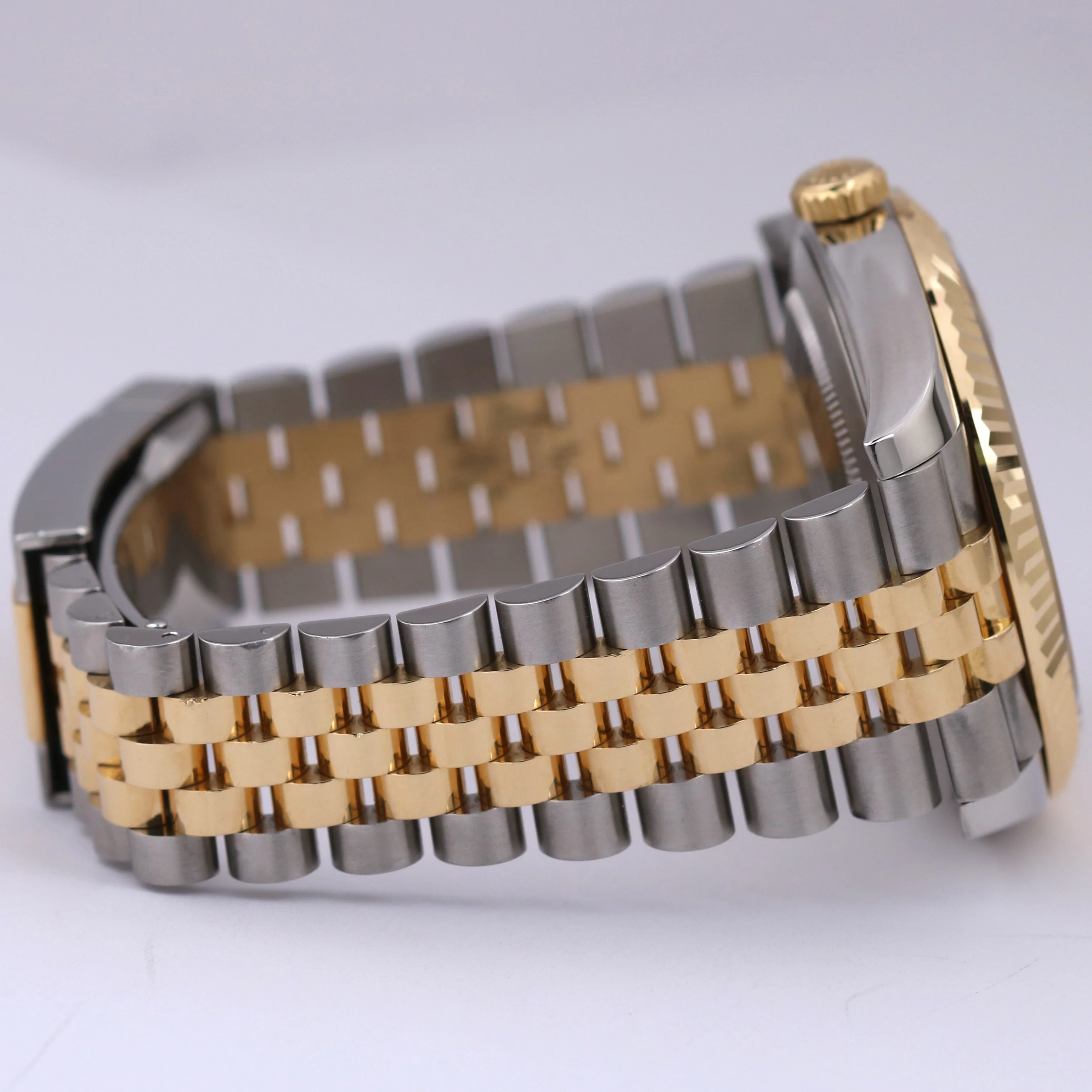 PAPERS Rolex DateJust 41 CHAMPAGNE 18K Gold Steel JUBILEE 41mm 126333 Watch BOX - Image 7