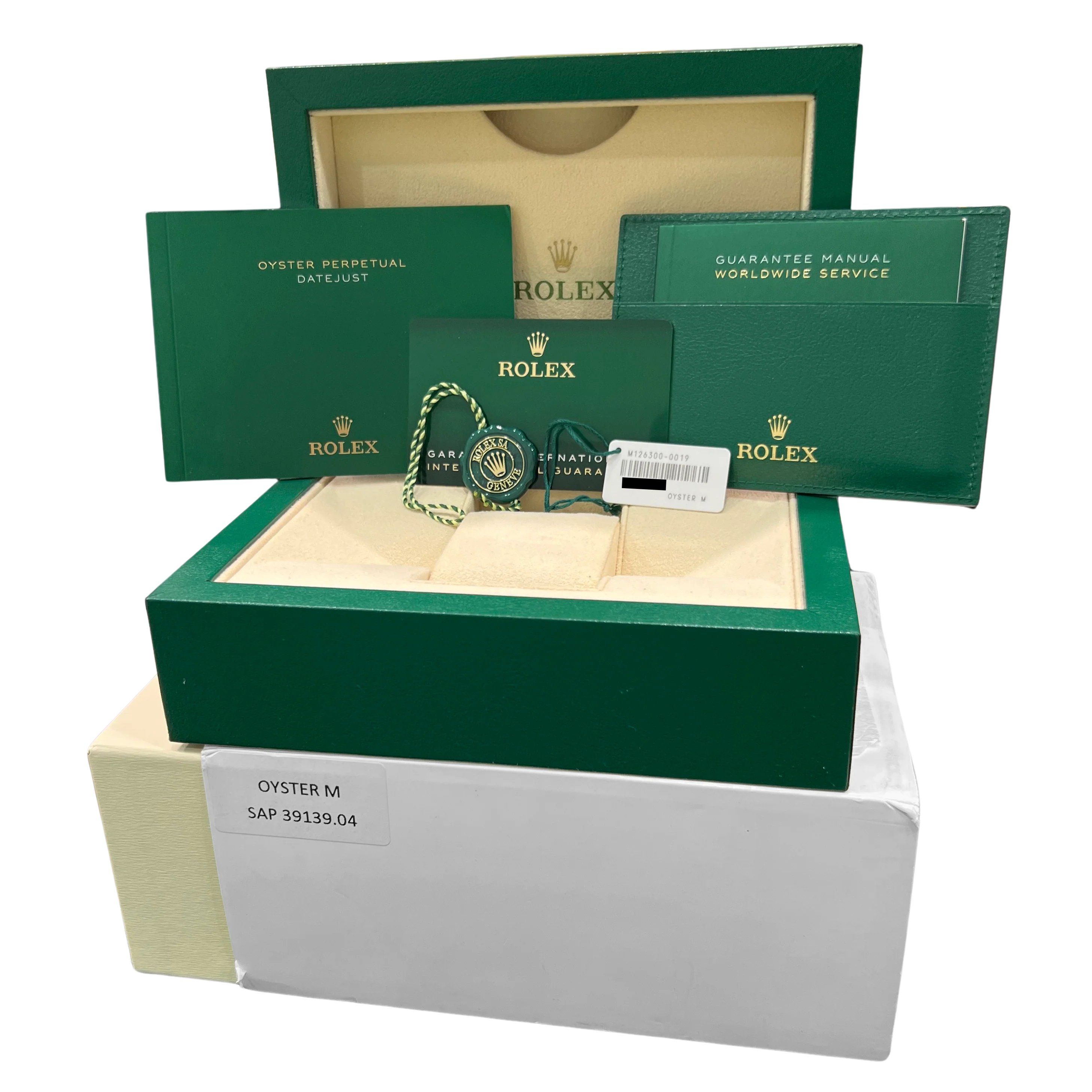 PAPERS Rolex DateJust 41 MINT GREEN Stainless Steel Oyster 41mm 126300 Watch BOX - Image 2