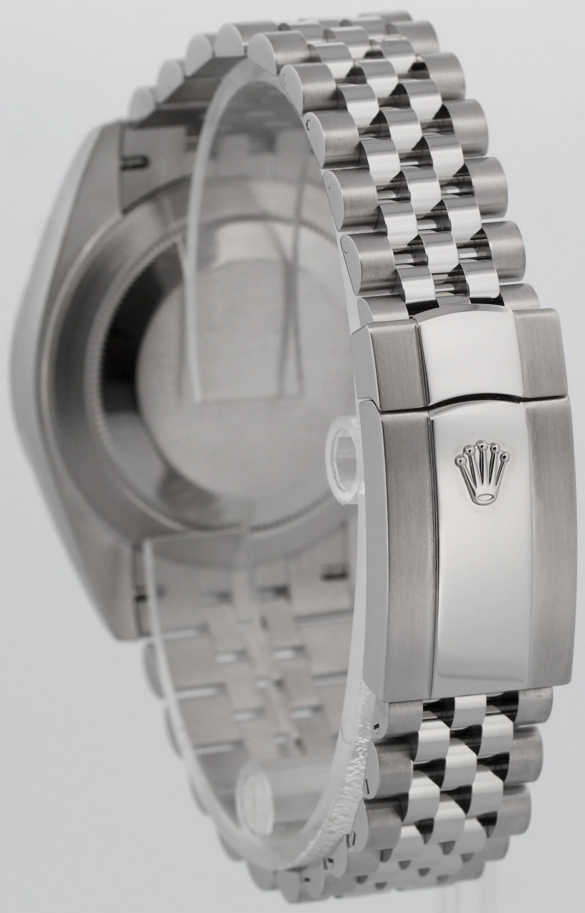 PAPERS Rolex DateJust 41 SILVER Stainless Steel Smooth JUBILEE 41mm 126300 BOX - Image 5