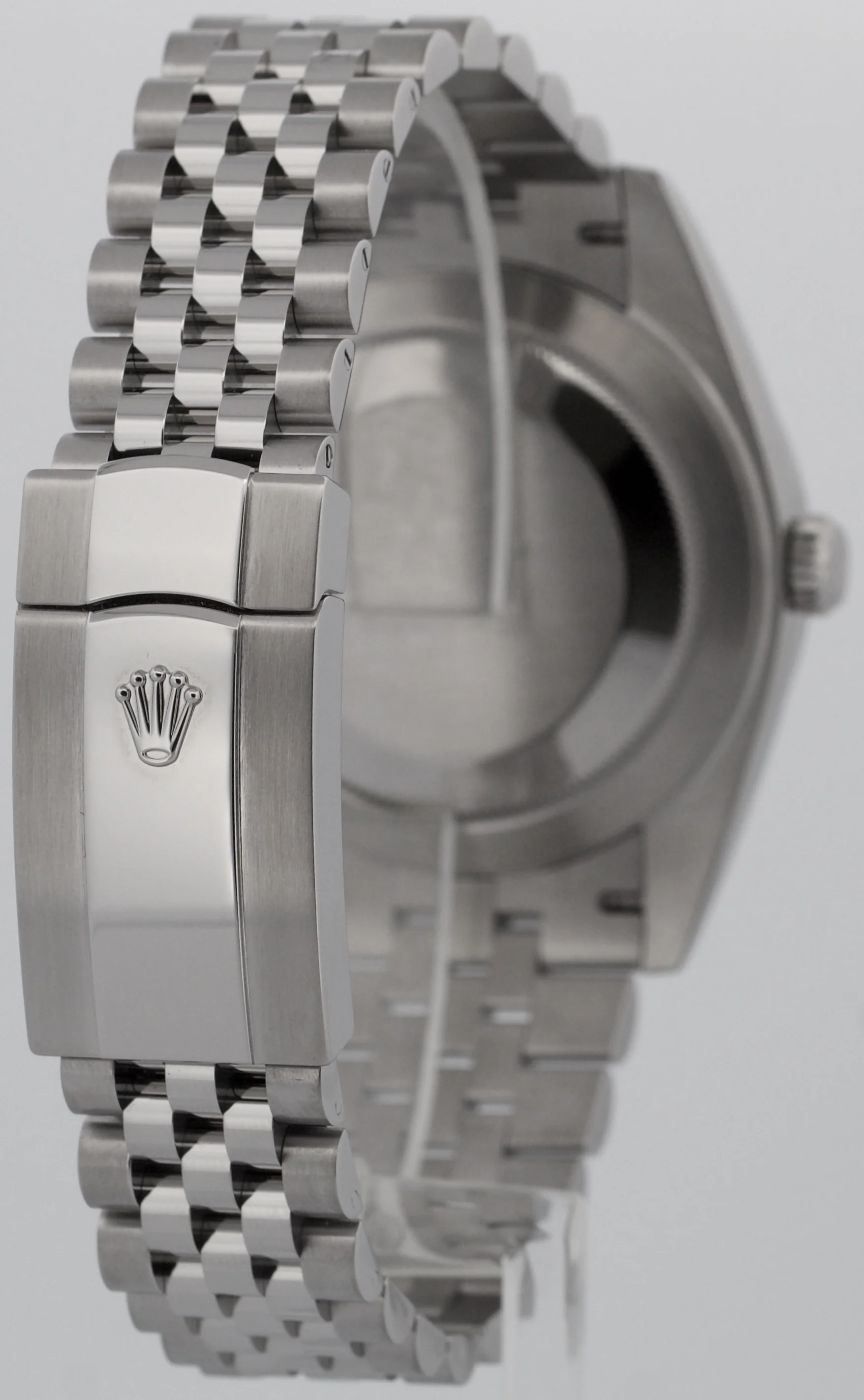PAPERS Rolex DateJust 41 SILVER Stainless Steel Smooth JUBILEE 41mm 126300 BOX - Image 6