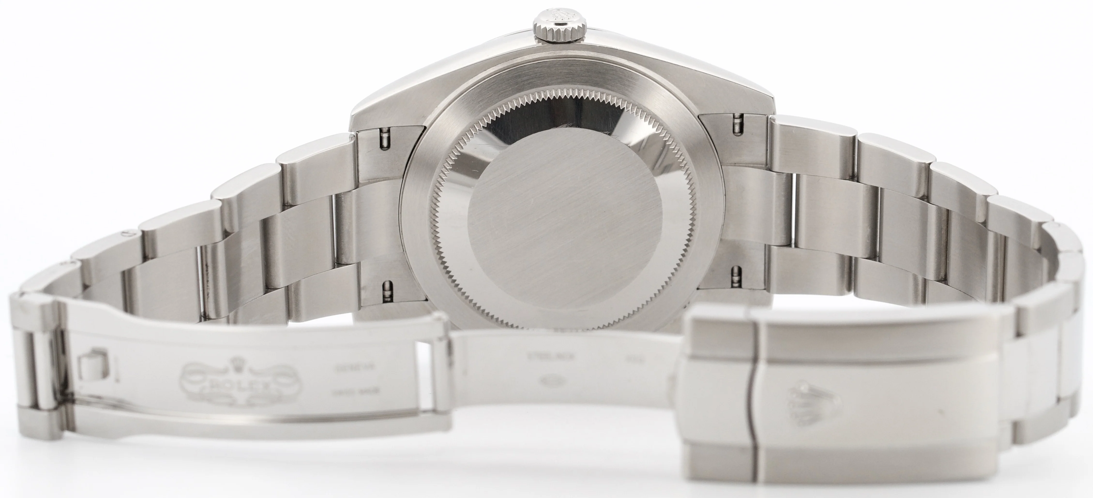 PAPERS Rolex DateJust 41mm SILVER Stainless Steel Smooth OYSTER 126300 Watch BOX - Image 9