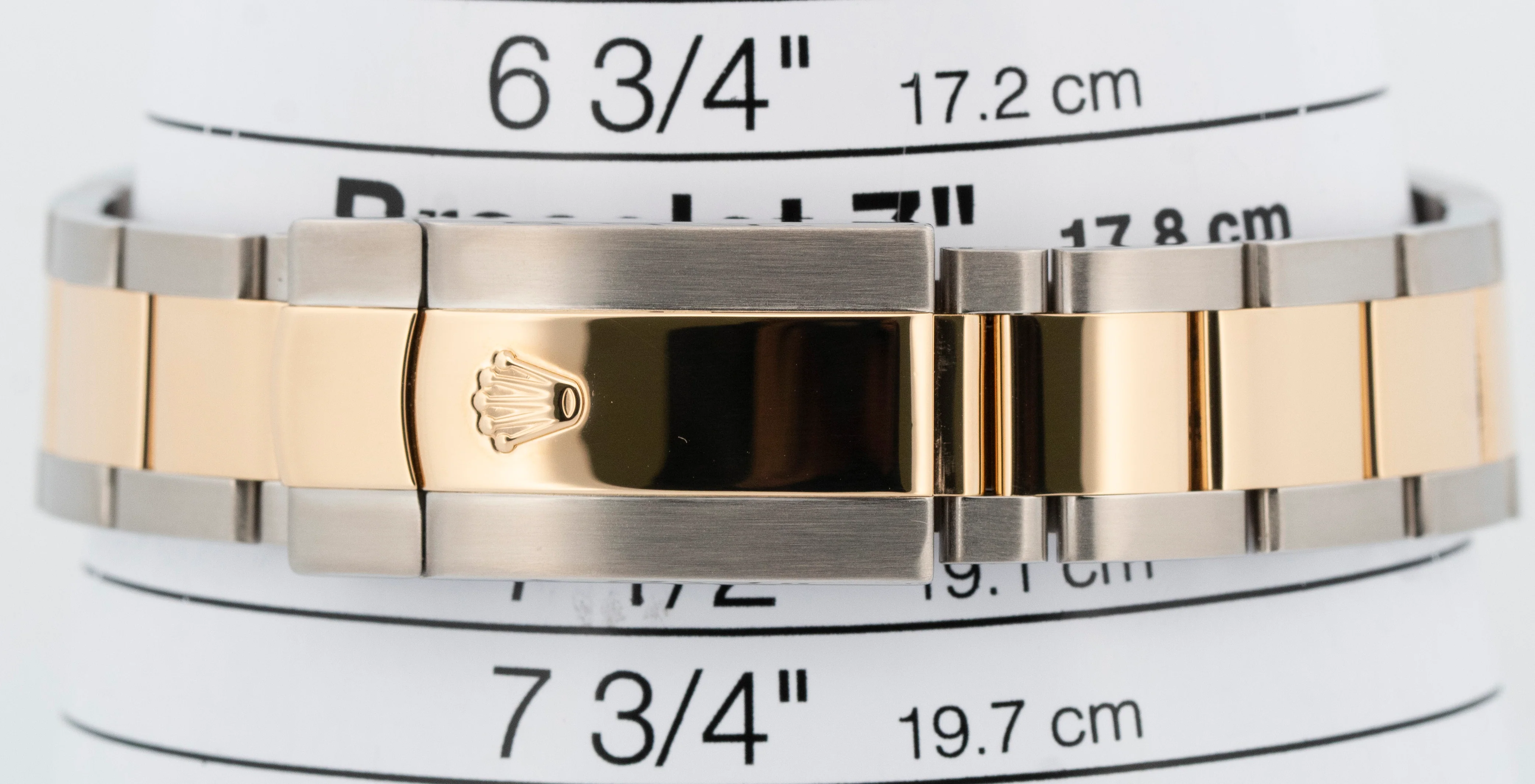 PAPERS Rolex Datejust II WIMBLEDON Rhodium Steel 18K Yellow Gold 41mm 116333 BOX - Image 9