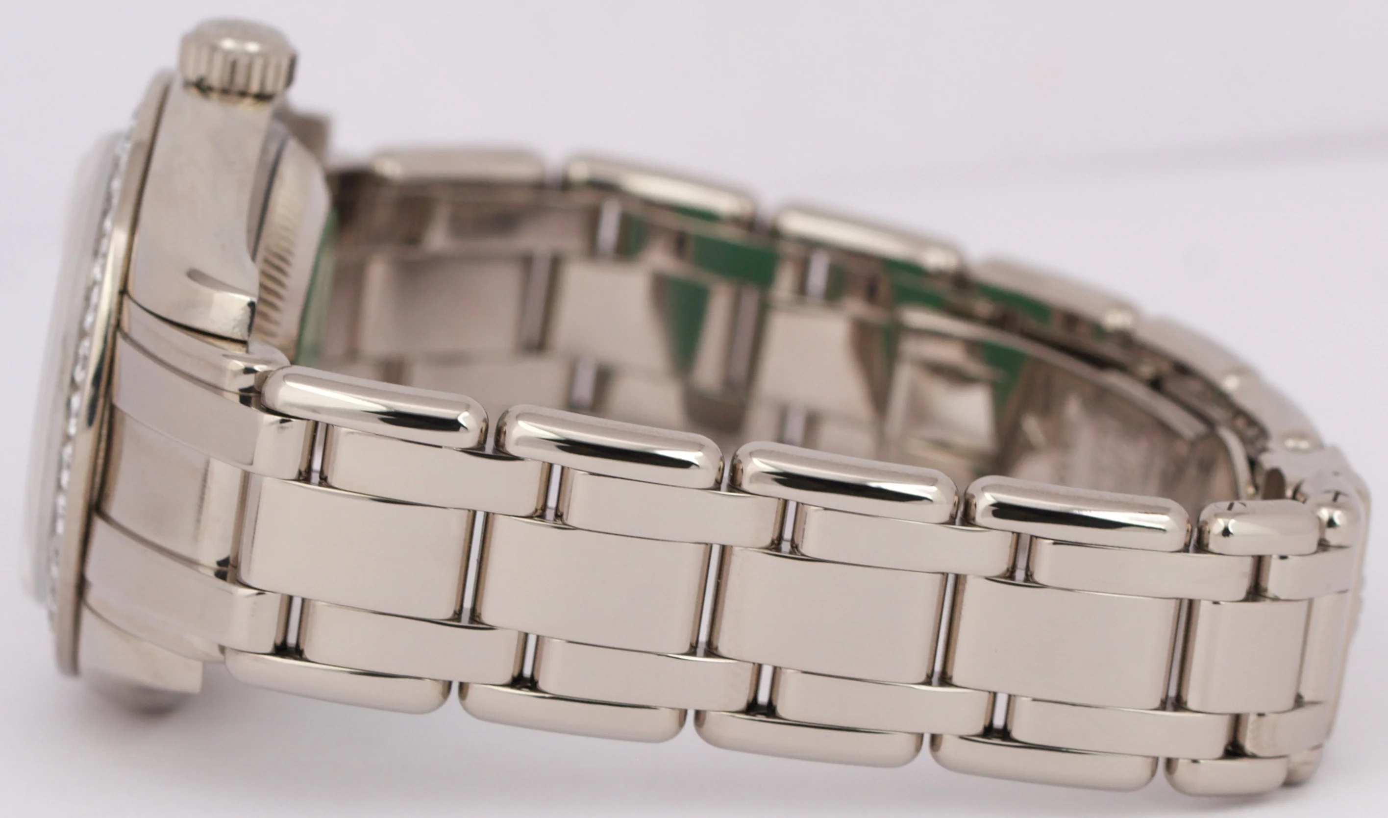 PAPERS Rolex DateJust Pearlmaster 18K Gold SILVER DIAMOND 29mm 80299 Watch BOX - Image 5