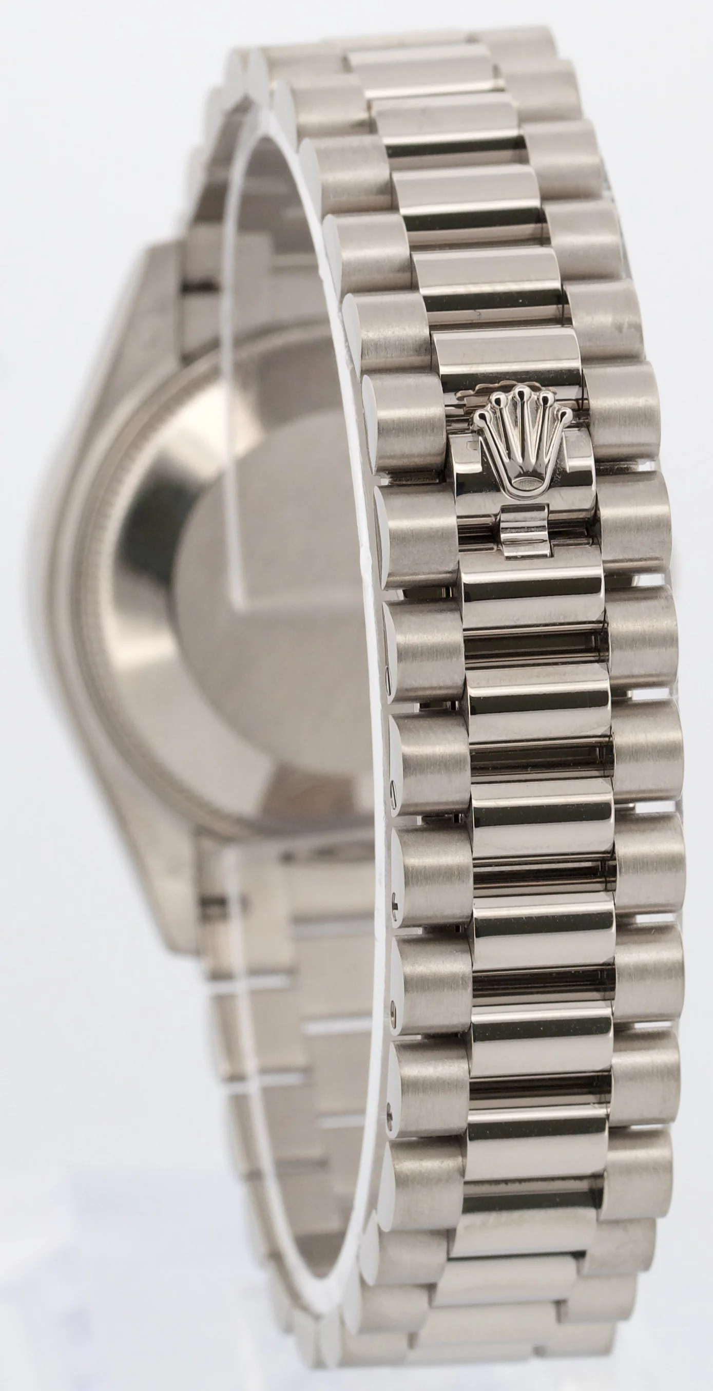 PAPERS Rolex DateJust President 31mm 18k FACTORY RHODIUM DIAMOND 278289RBR BOX - Image 5