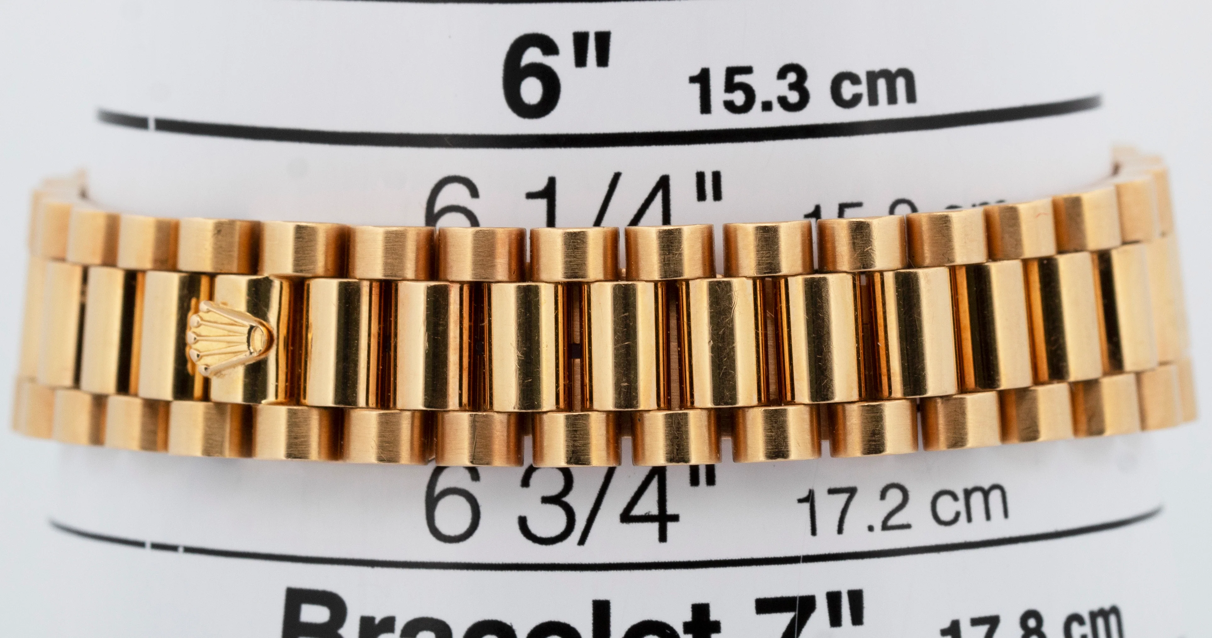 PAPERS Rolex DateJust President 31mm Champagne 18K Yellow Gold 68278 Watch BOX - Image 9