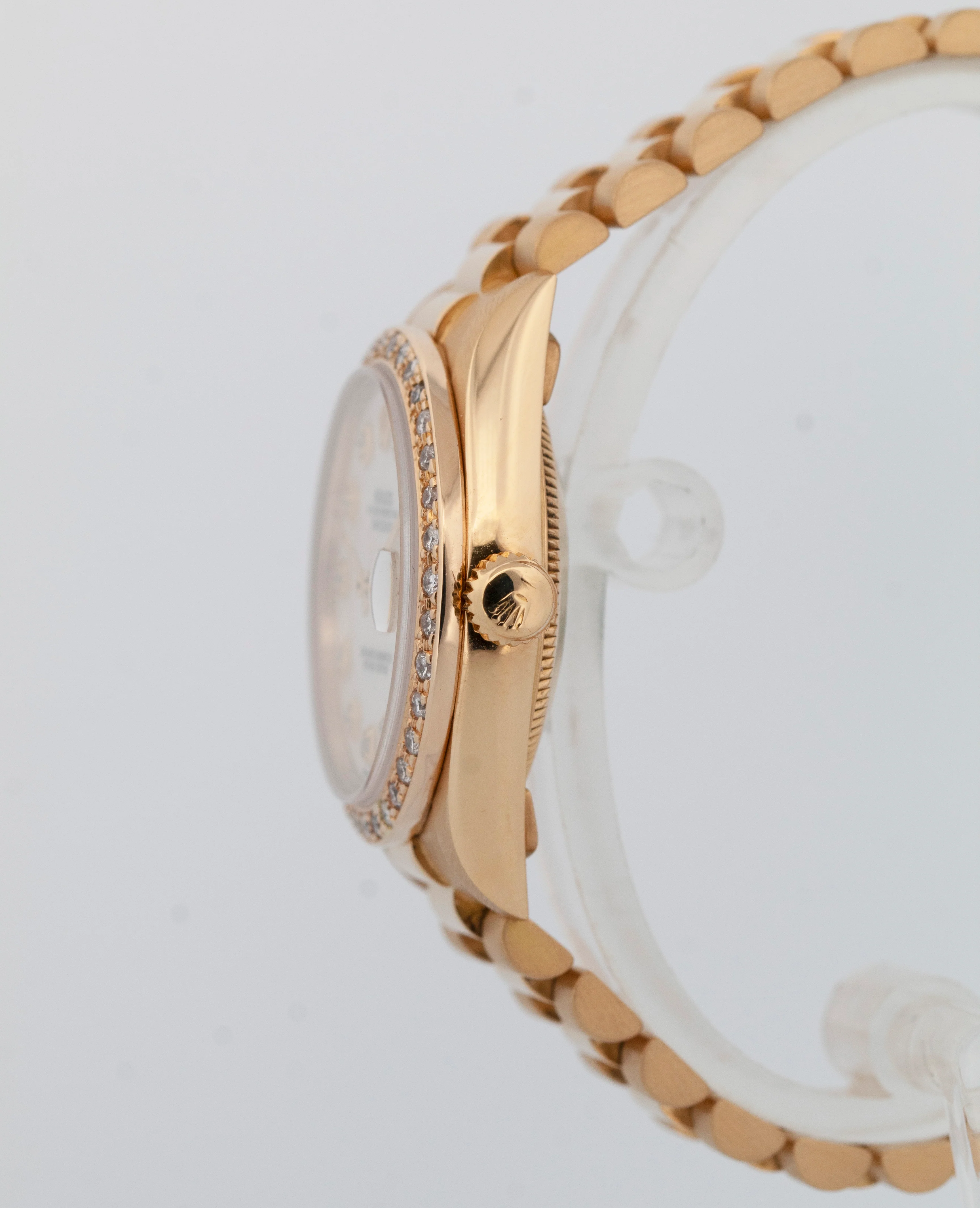 PAPERS Rolex DateJust President MOP DIAMOND 31mm 18K Yellow Gold 68278 BOX - Image 3