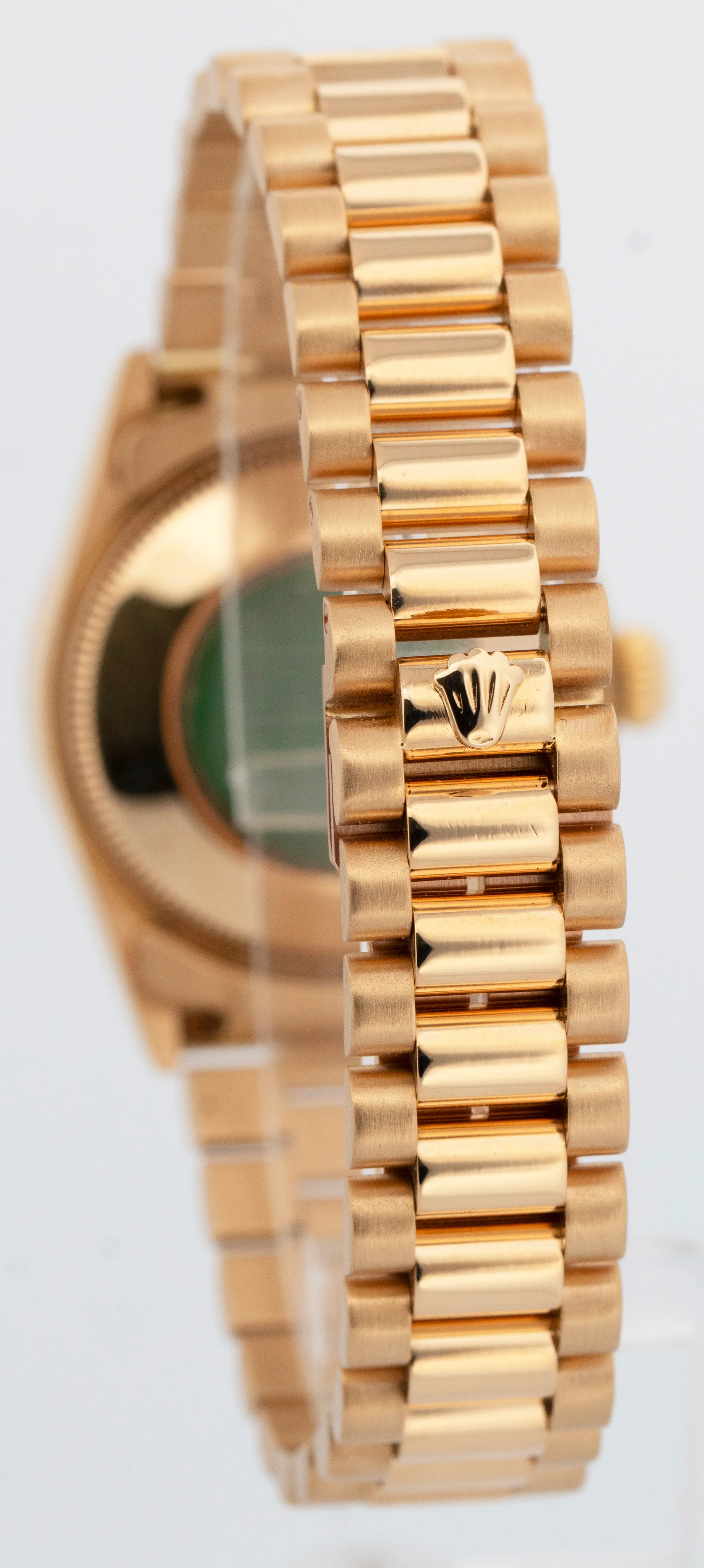 PAPERS Rolex DateJust President MOP DIAMOND 31mm 18K Yellow Gold 68278 BOX - Image 5