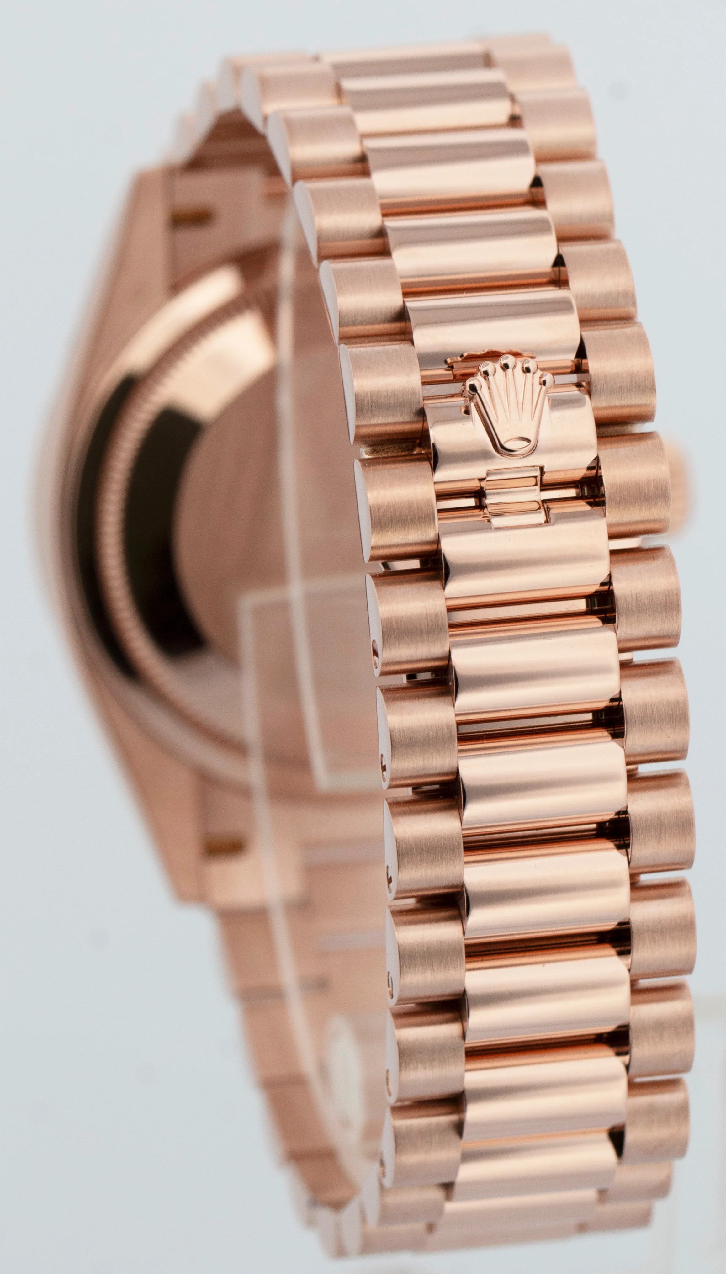 PAPERS Rolex Day-Date President EISENKIESEL DIAMOND 36mm Rose Gold 128345RBR BOX - Image 5