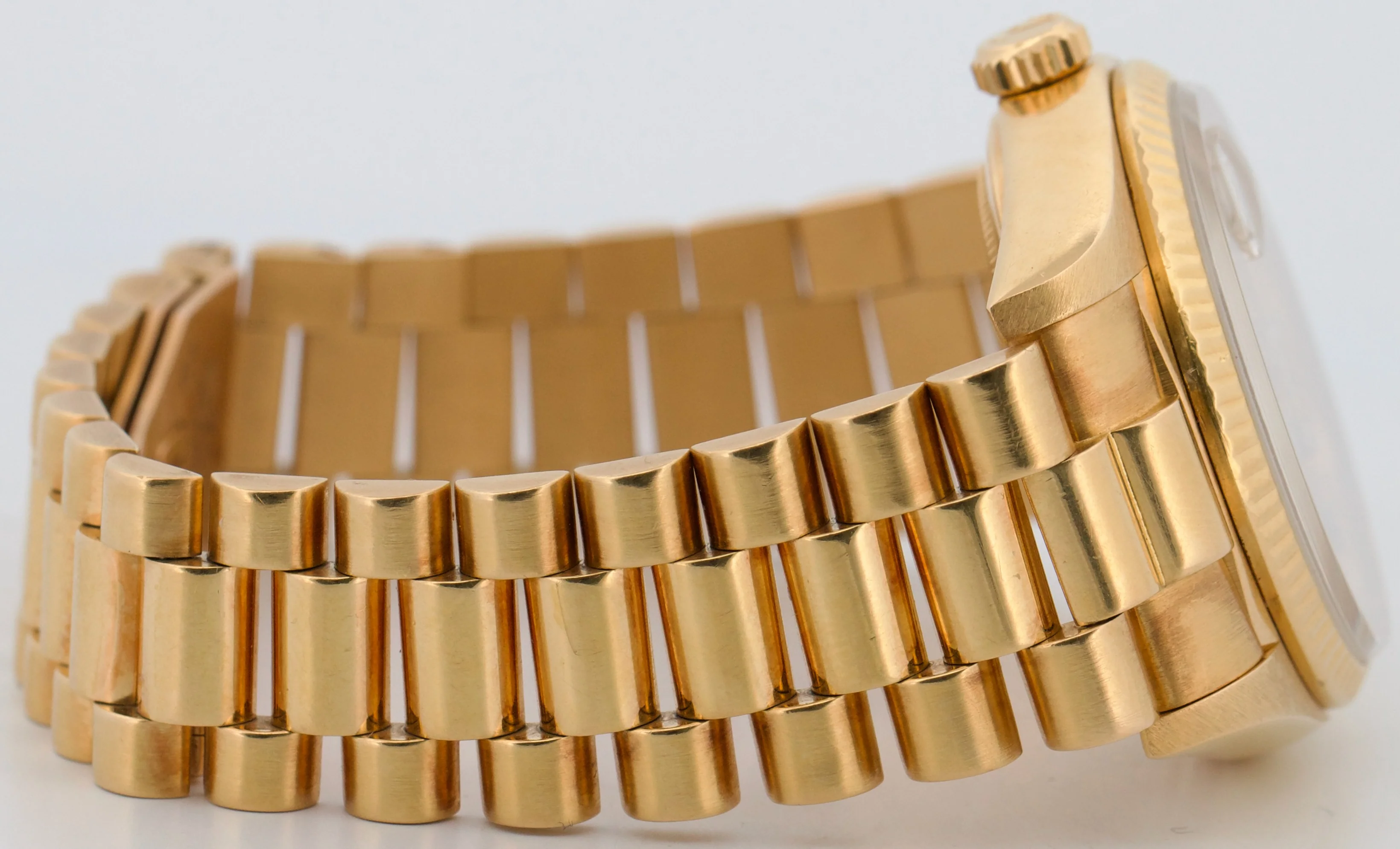 PAPERS Rolex Day-Date President FACTORY CHAMPAGNE DIAMOND 18K RSC 36mm 18038 BOX - Image 8