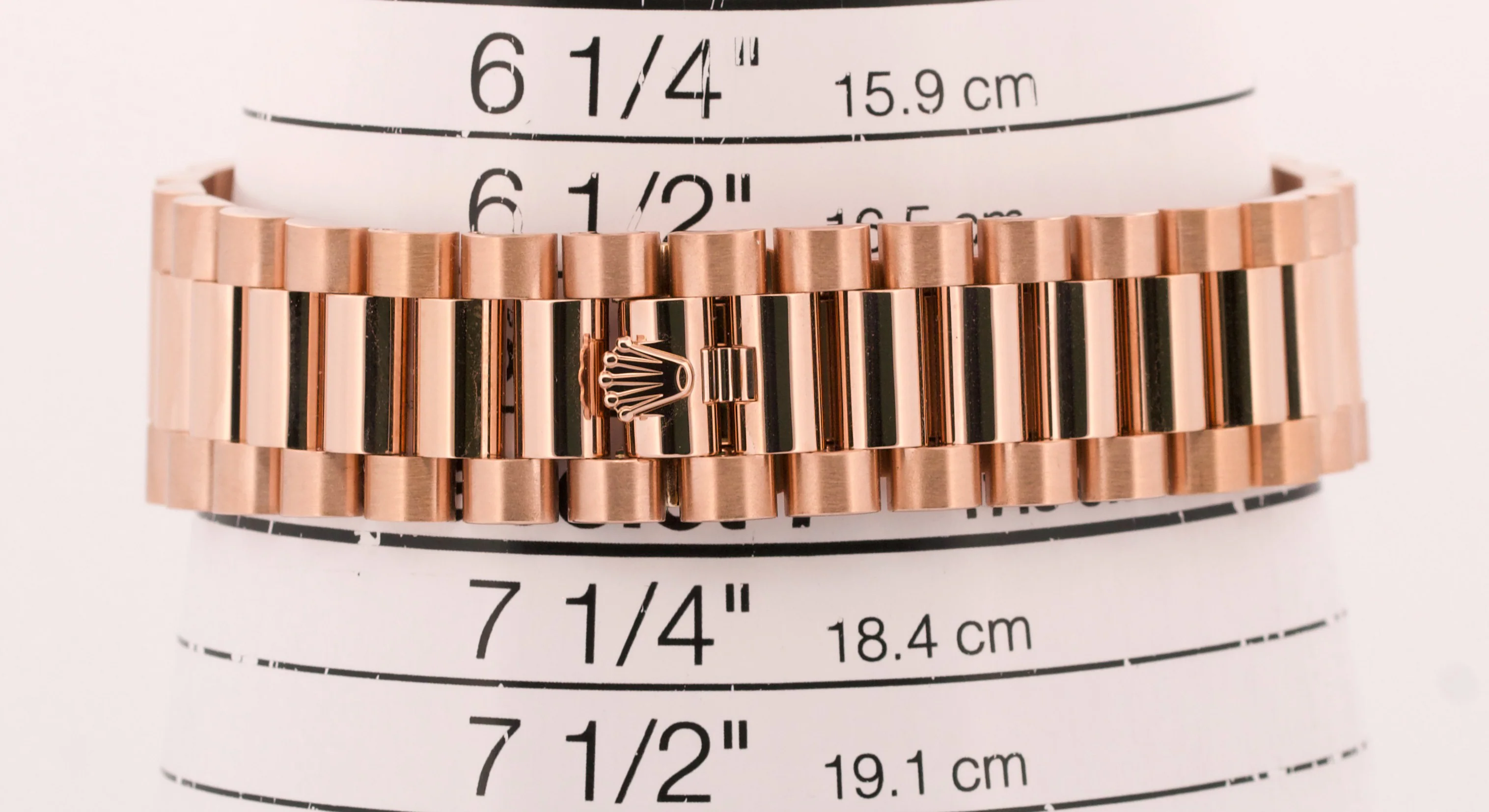 PAPERS Rolex Day-Date President OMBRE CHOCOLATE DIAMOND 36mm 18K 128345RBR BOX - Image 9