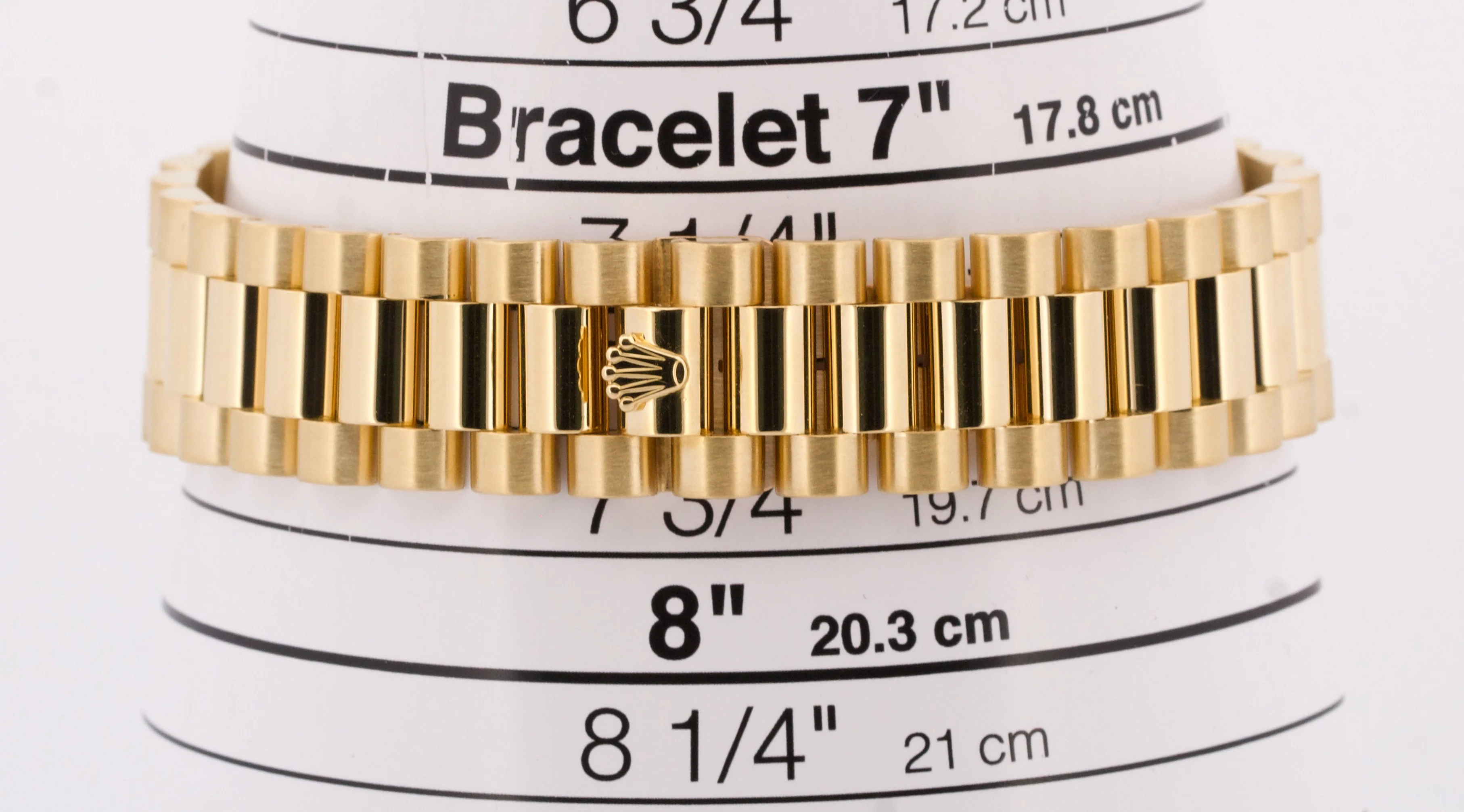 PAPERS Rolex Day-Date President WHITE ROMAN 18K Yellow Gold 36mm 118208 BOX - Image 9