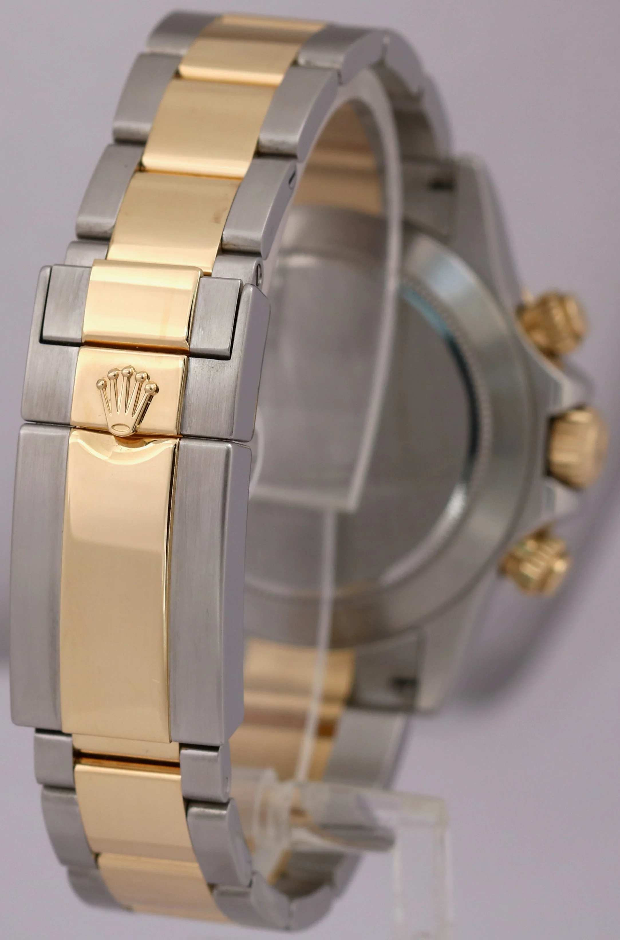 PAPERS Rolex Daytona Cosmograph 40mm MOP DIAMOND 18K Gold Steel Watch 116523 BOX - Image 6