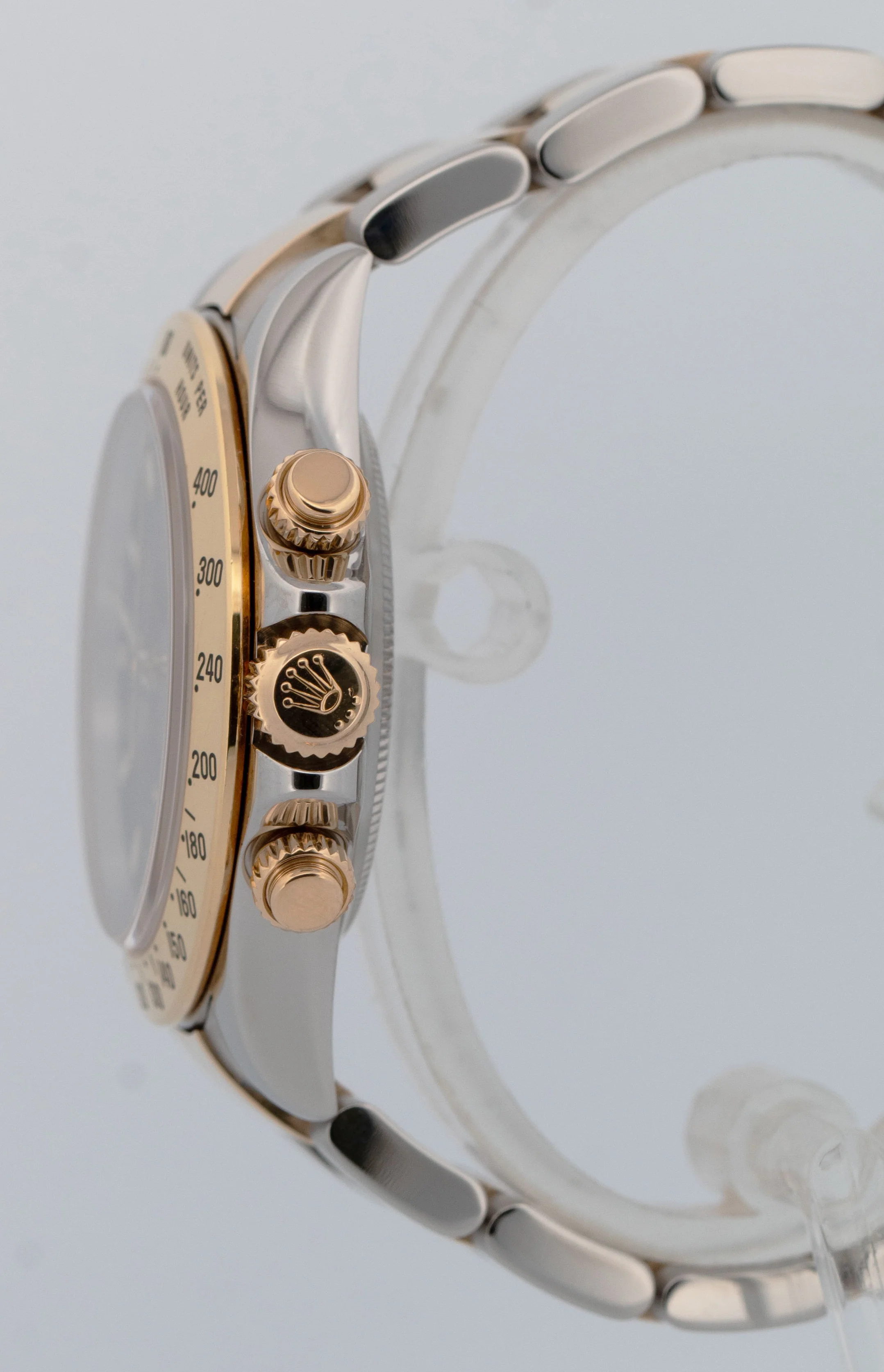 PAPERS Rolex Daytona Cosmograph BLACK 18K Yellow Gold Steel 116523 Watch BOX - Image 3