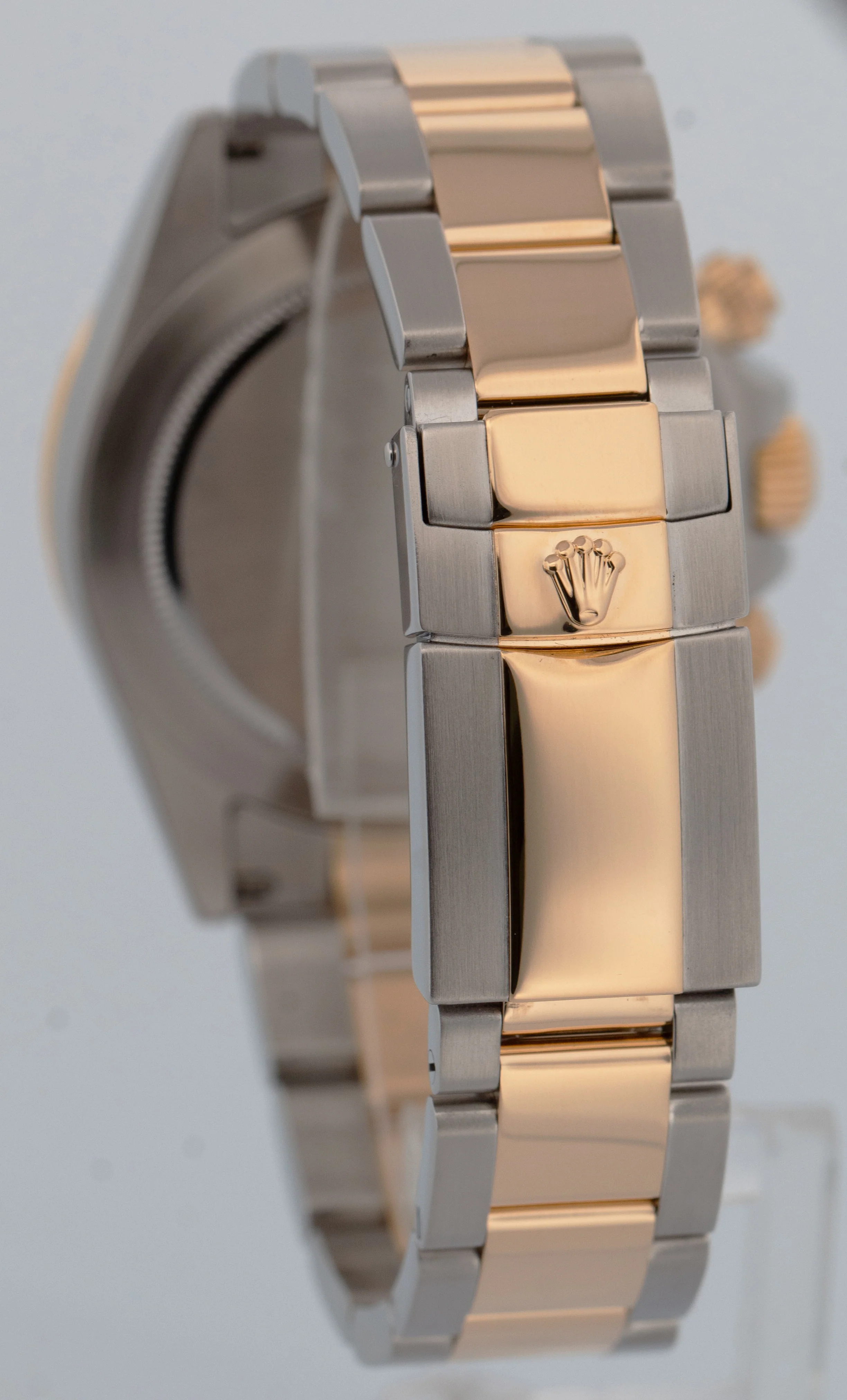 PAPERS Rolex Daytona Cosmograph BLACK 18K Yellow Gold Steel 116523 Watch BOX - Image 5