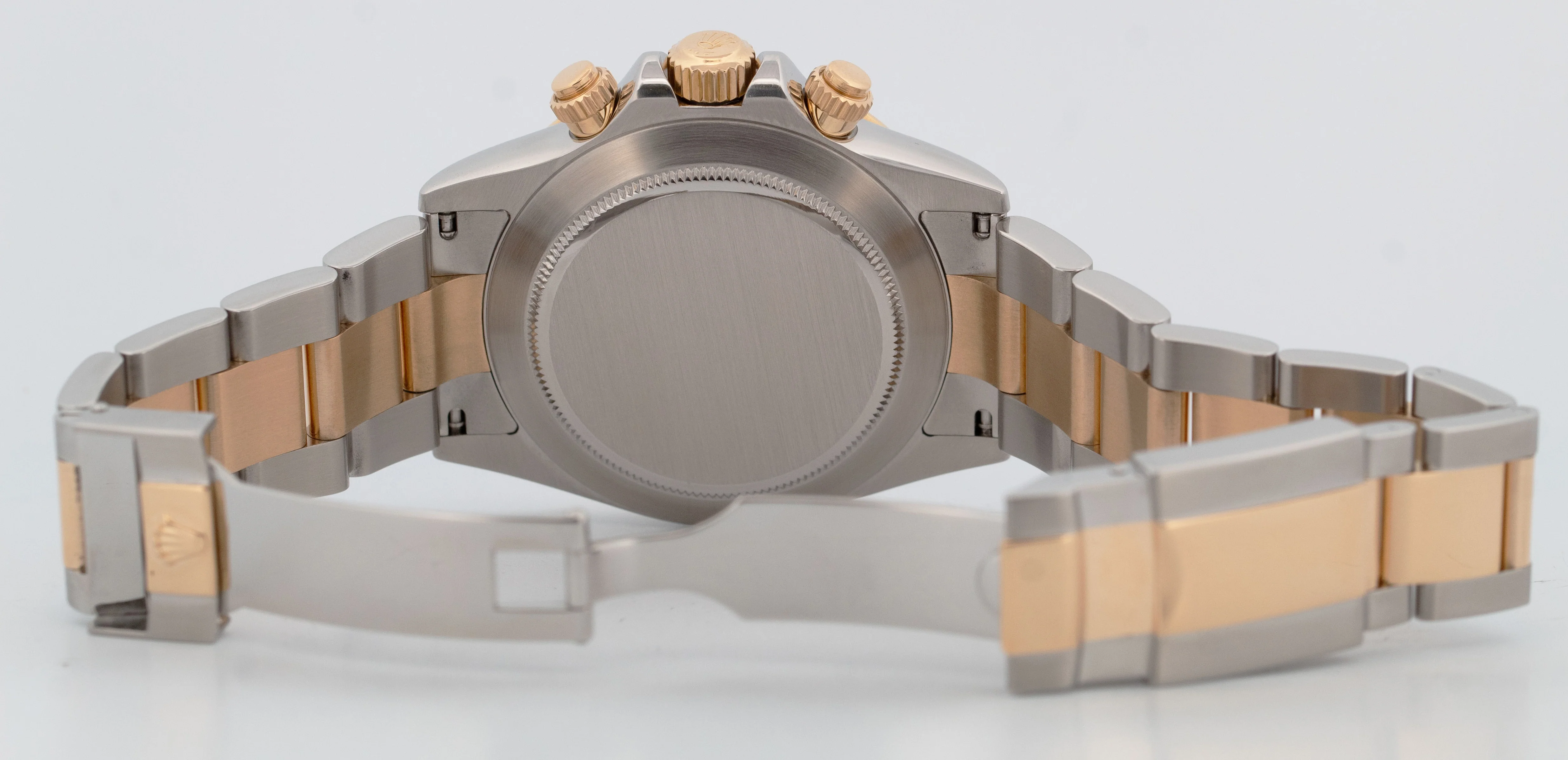 PAPERS Rolex Daytona Cosmograph BLACK 18K Yellow Gold Steel 116523 Watch BOX - Image 8