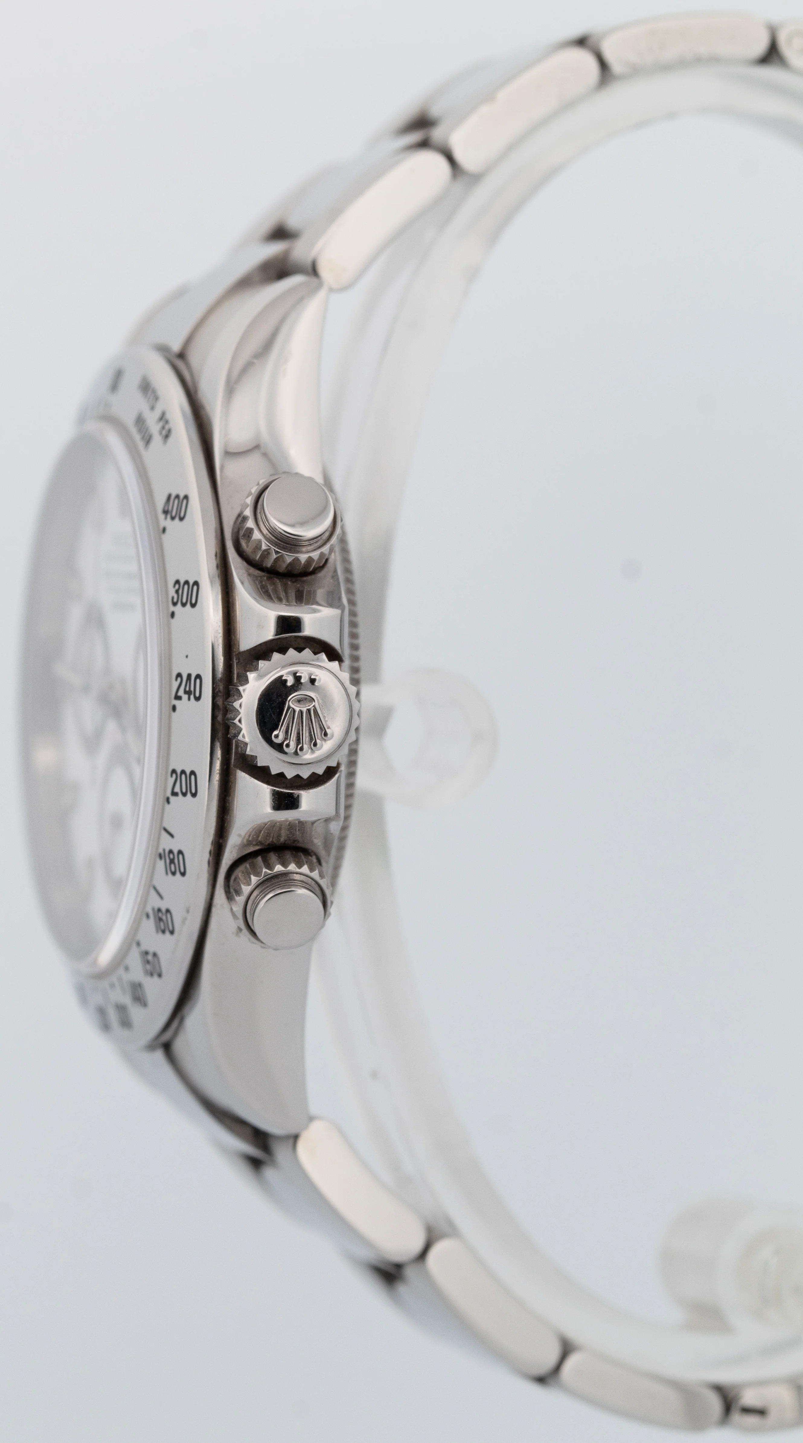 PAPERS Rolex Daytona Cosmograph CHROMALIGHT 'APH' WHITE Dial 40mm 116520 BOX - Image 3