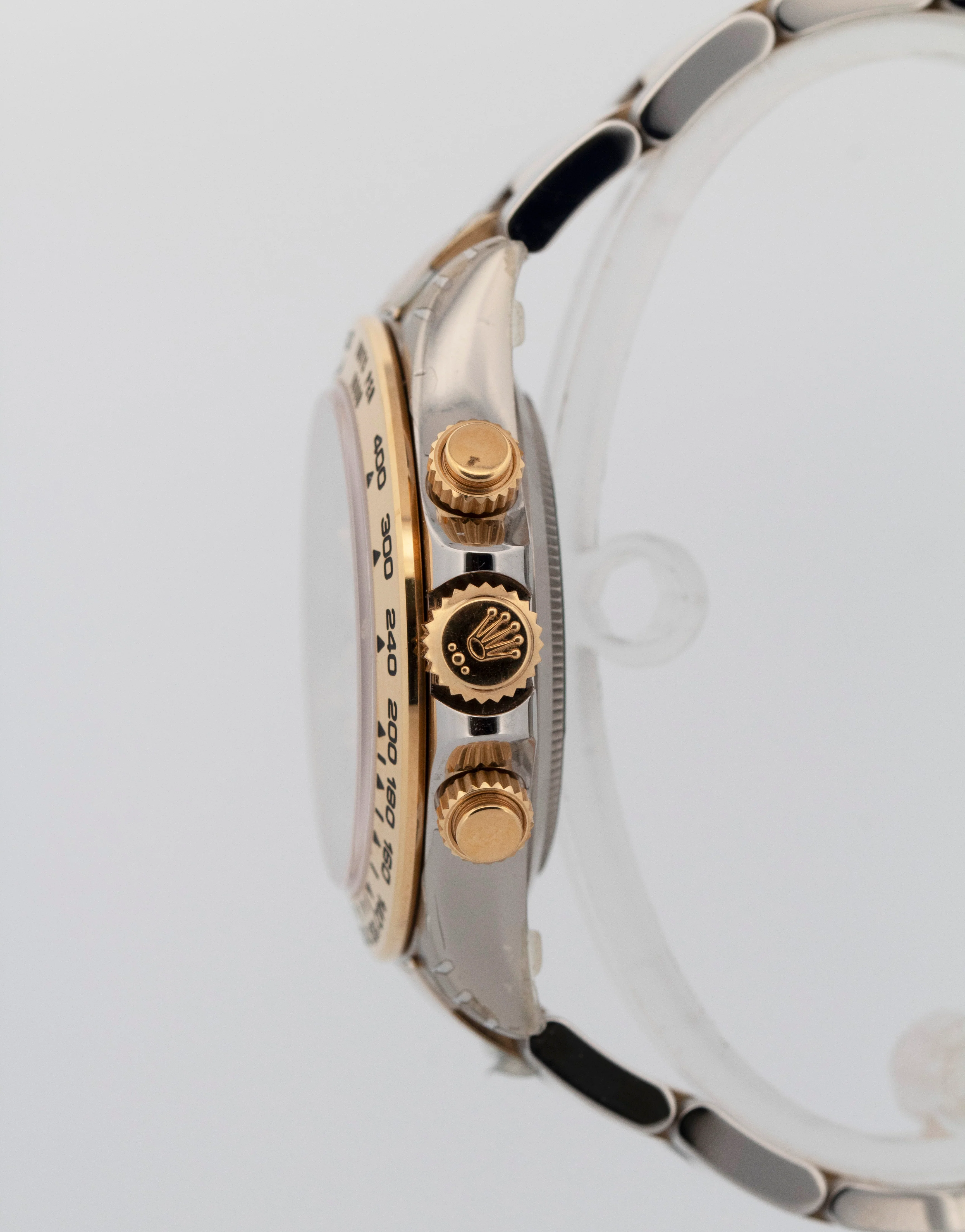 STICKERED PAPERS Rolex Daytona WHITE DIAMOND Two-Tone 18K Yellow Gold 116503 BOX - Image 3