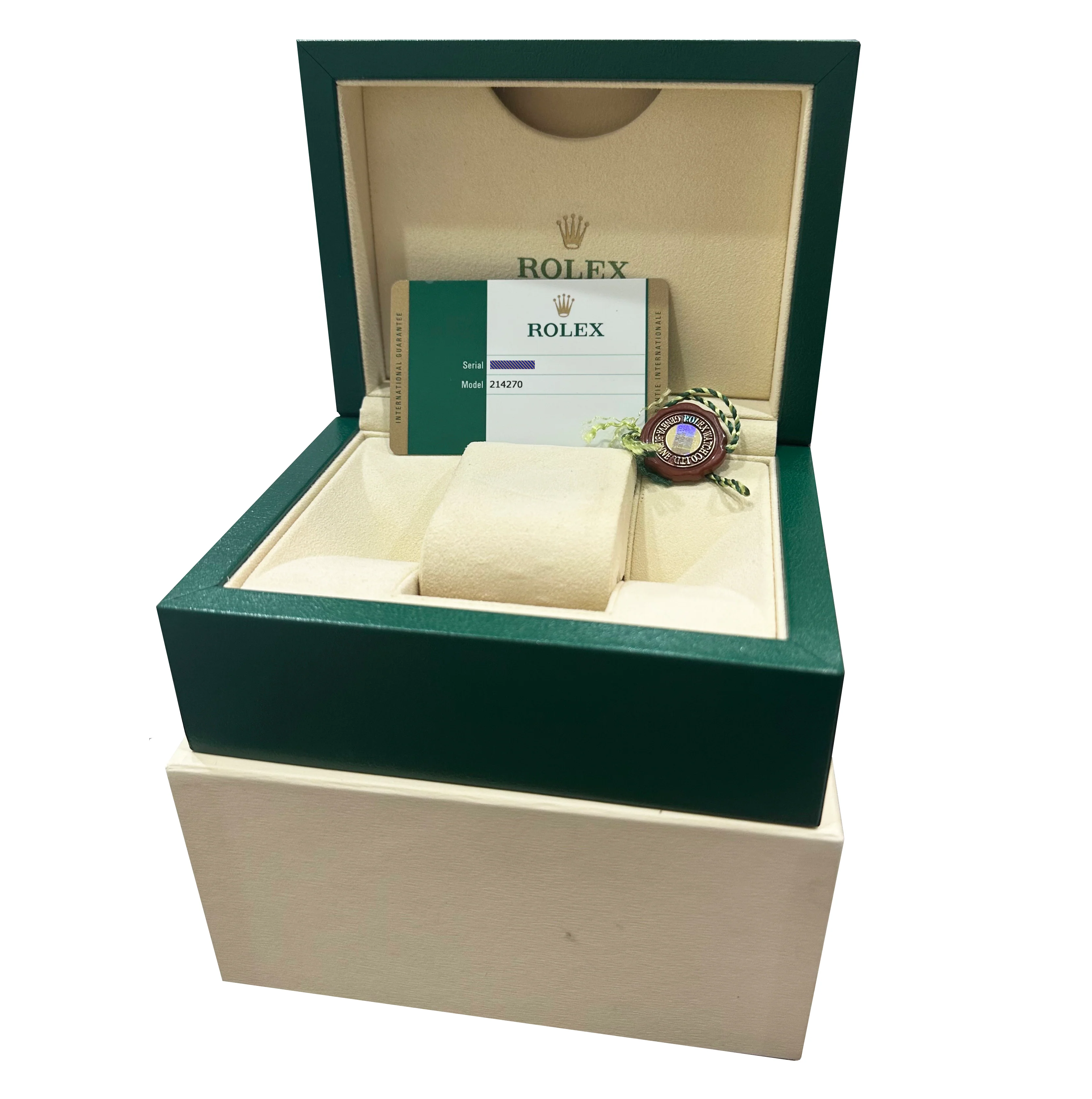 PAPERS Rolex Explorer I Black MK1 Steel 39mm Automatic Oyster Watch 214270 BOX - Image 2
