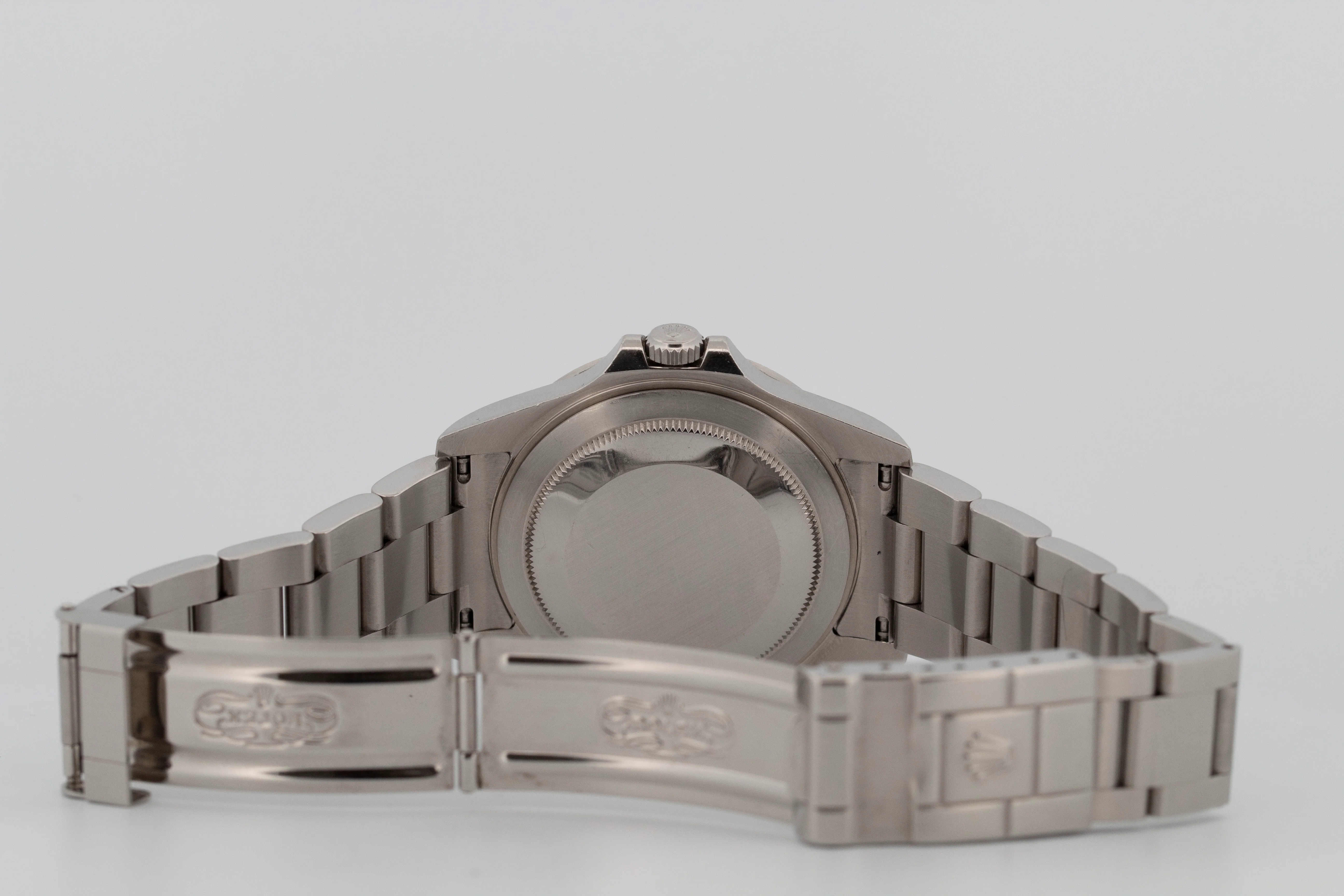 PAPERS Rolex Explorer II 40mm Polar White REHAUT Steel GMT 3186 Watch 16570 BOX - Image 8