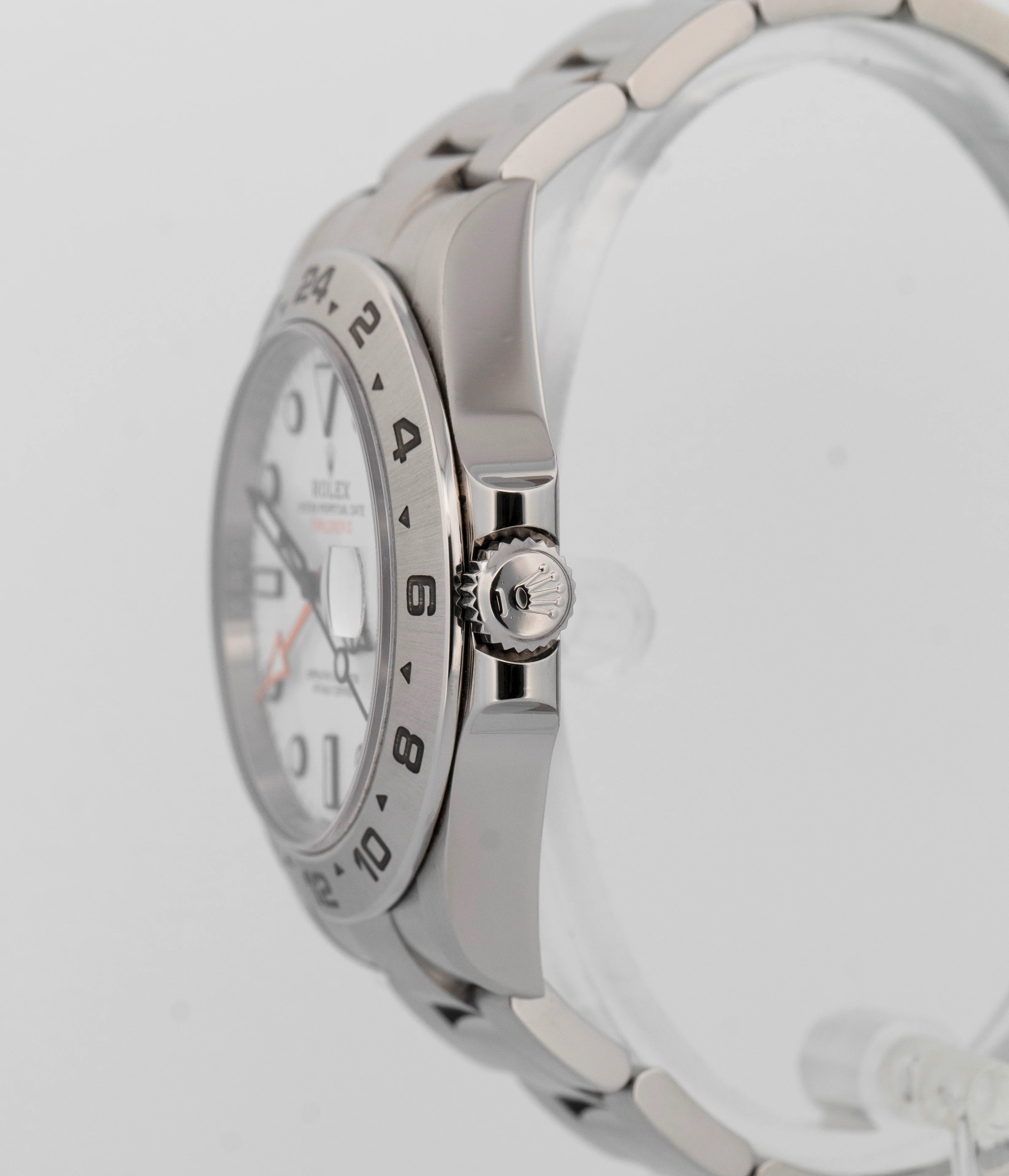 PAPERS Rolex Explorer II 42mm POLAR WHITE Steel Orange GMT 226570 Watch BOX - Image 3