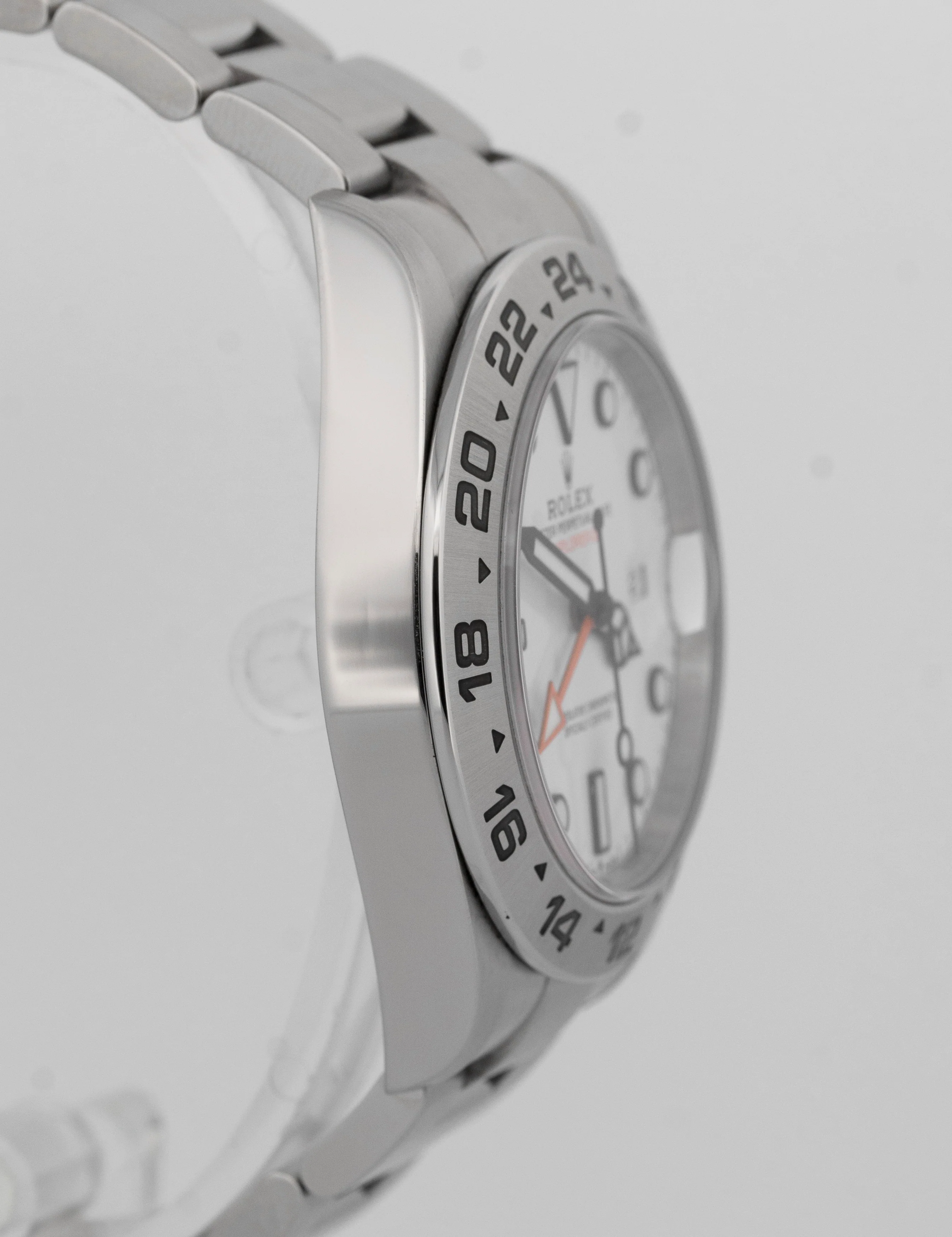 PAPERS Rolex Explorer II 42mm POLAR WHITE Steel Orange GMT 226570 Watch BOX - Image 4