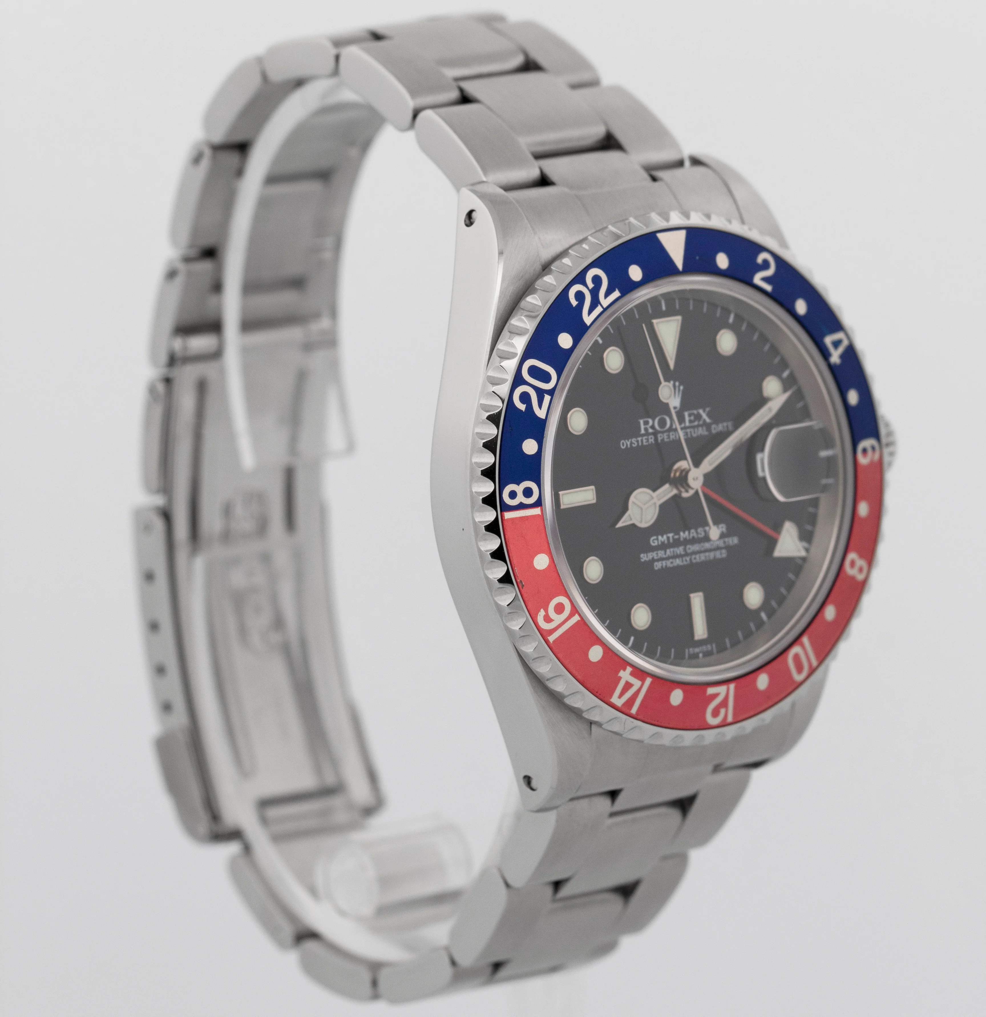 PAPERS Rolex GMT-Master 40mm PEPSI Stainless Steel 16700 OYSTER Date Watch BOX - Image 5