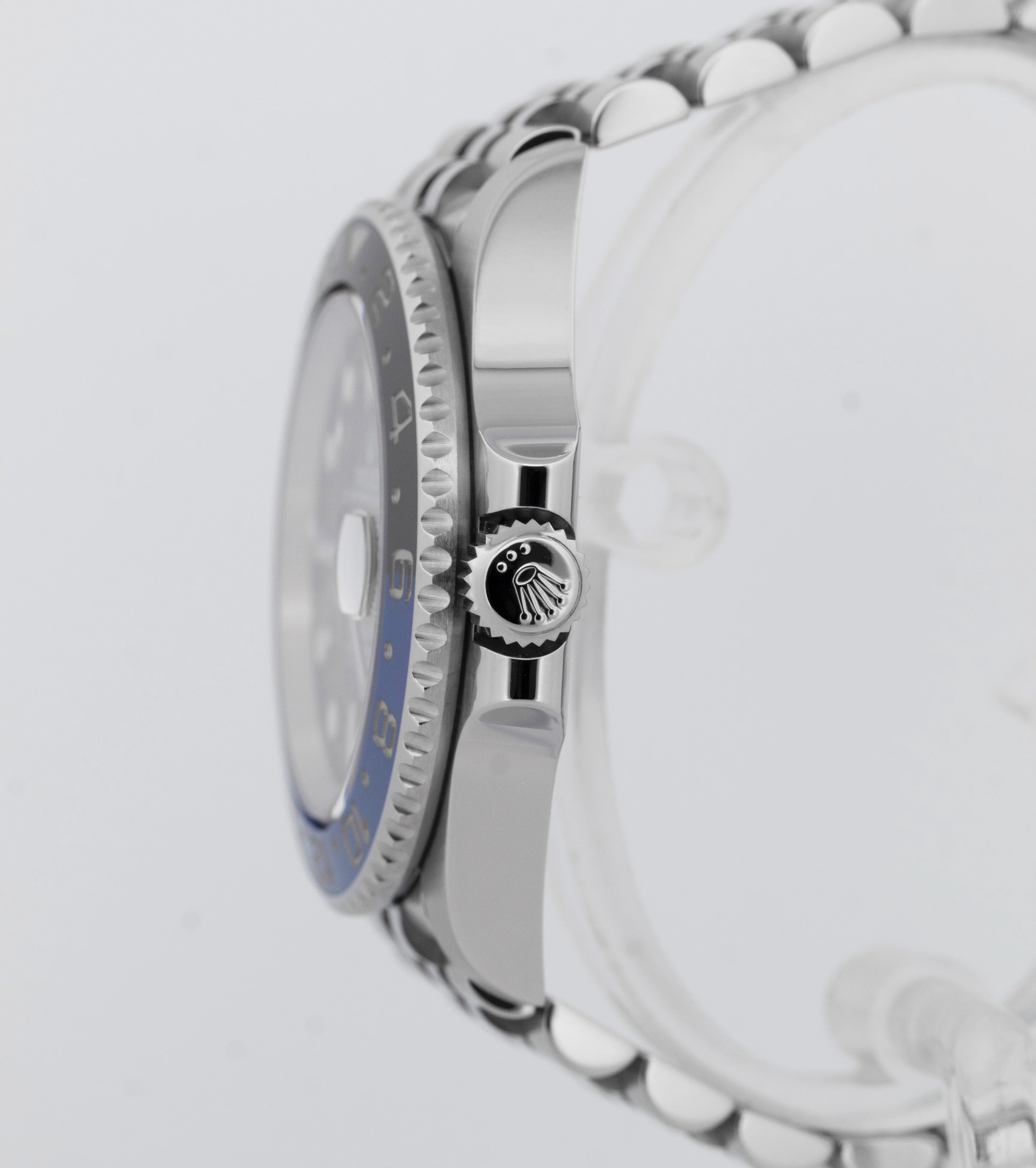PAPERS Rolex GMT-Master II BATGIRL 40mm Blue Black Steel JUBILEE 126710 BLNR BOX - Image 3